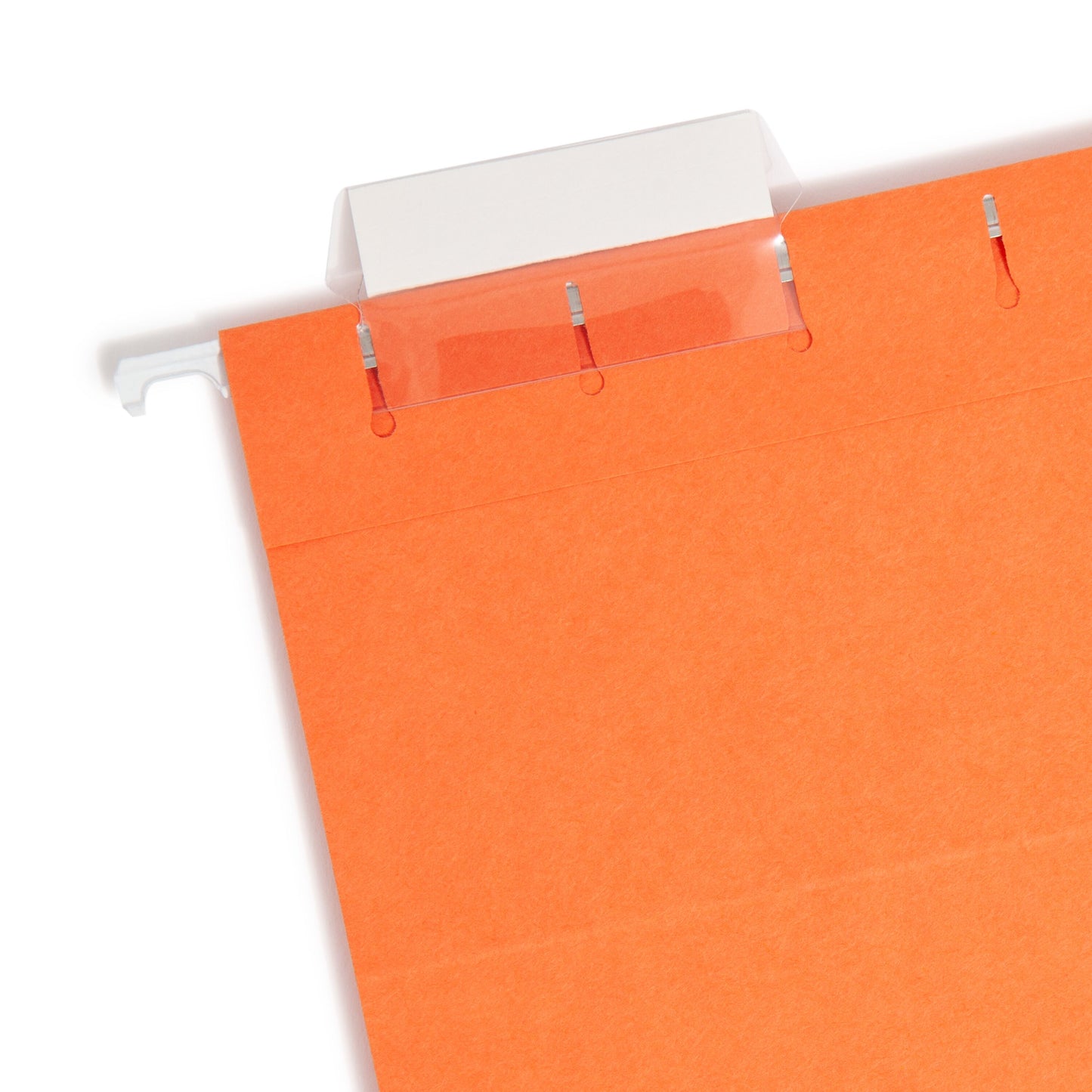 Standard Hanging File Folders with 1/5-Cut TabsStandard Hanging File Folders, 1/5 Cut, Orange, Letter Size, Set of 50, 086486640657
