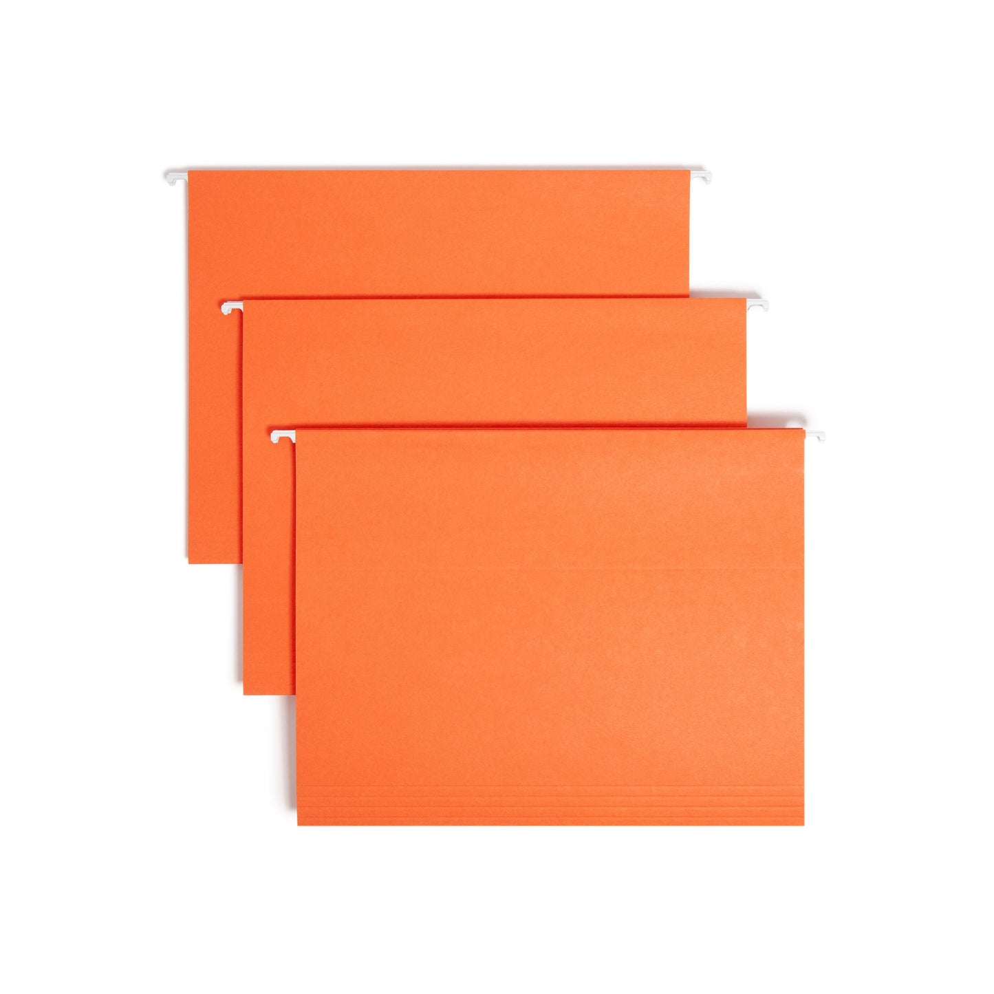 Standard Hanging File Folders with 1/5-Cut TabsStandard Hanging File Folders, 1/5 Cut, Orange, Letter Size, Set of 50, 086486640657