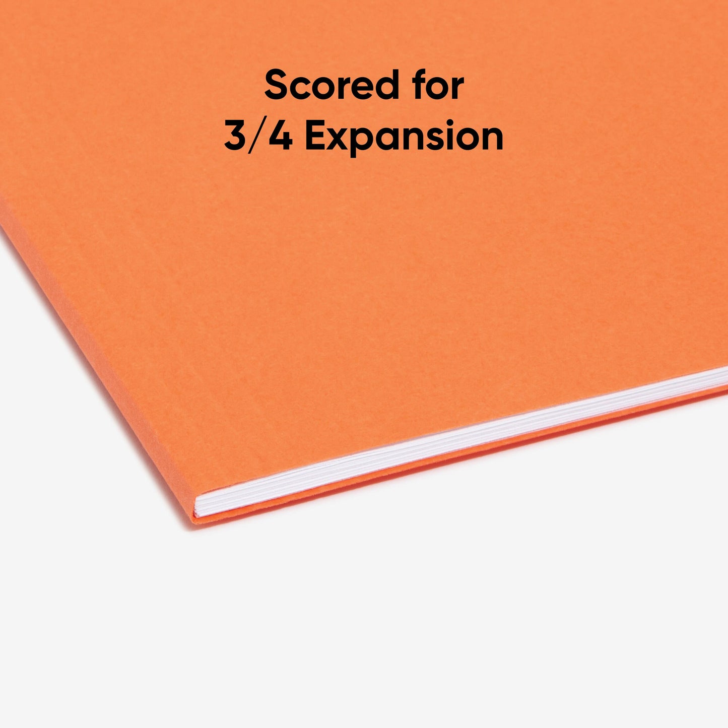 Standard Hanging File Folders with 1/5-Cut TabsStandard Hanging File Folders, 1/5 Cut, Orange, Letter Size, Set of 50, 086486640657
