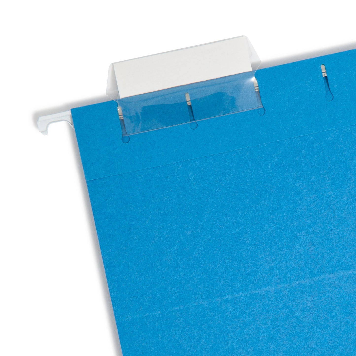 Standard Hanging File Folders with 1/5-Cut Tabs, Sky Blue Color, Letter Size, Set of 25, 086486640688