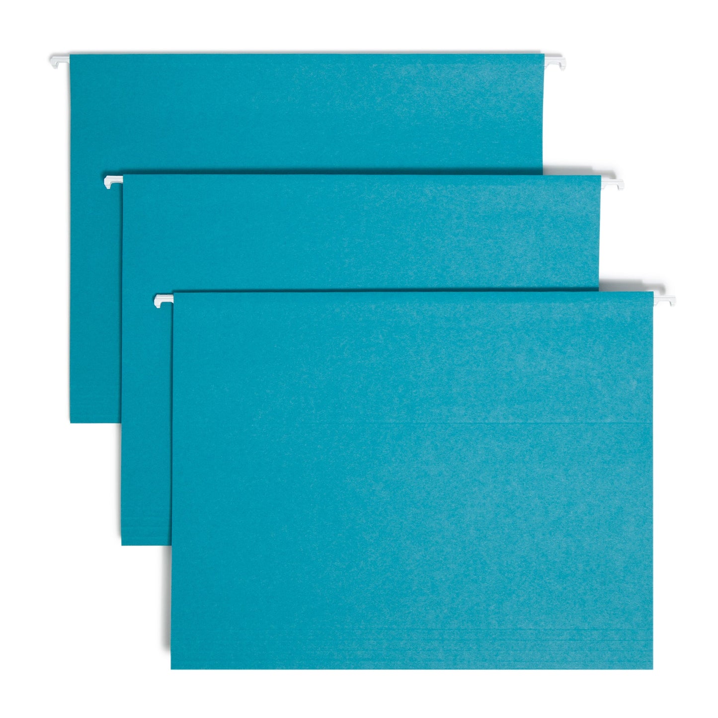 Standard Hanging File Folders with 1/5-Cut TabsStandard Hanging File Folders, 1/5 Cut, Teal, Letter, Standard Green, Letter Size, Set of 50, 086486640749