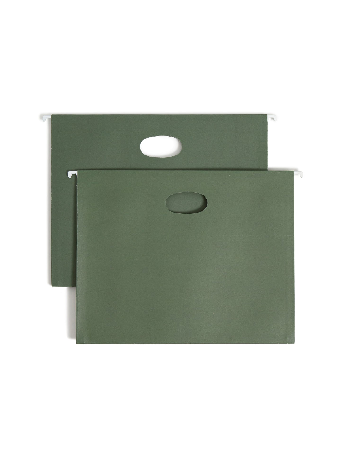 Hanging File Pockets, 1.75" Expansion, Standard Green Color, Letter Size, Set of 25, 086486642187