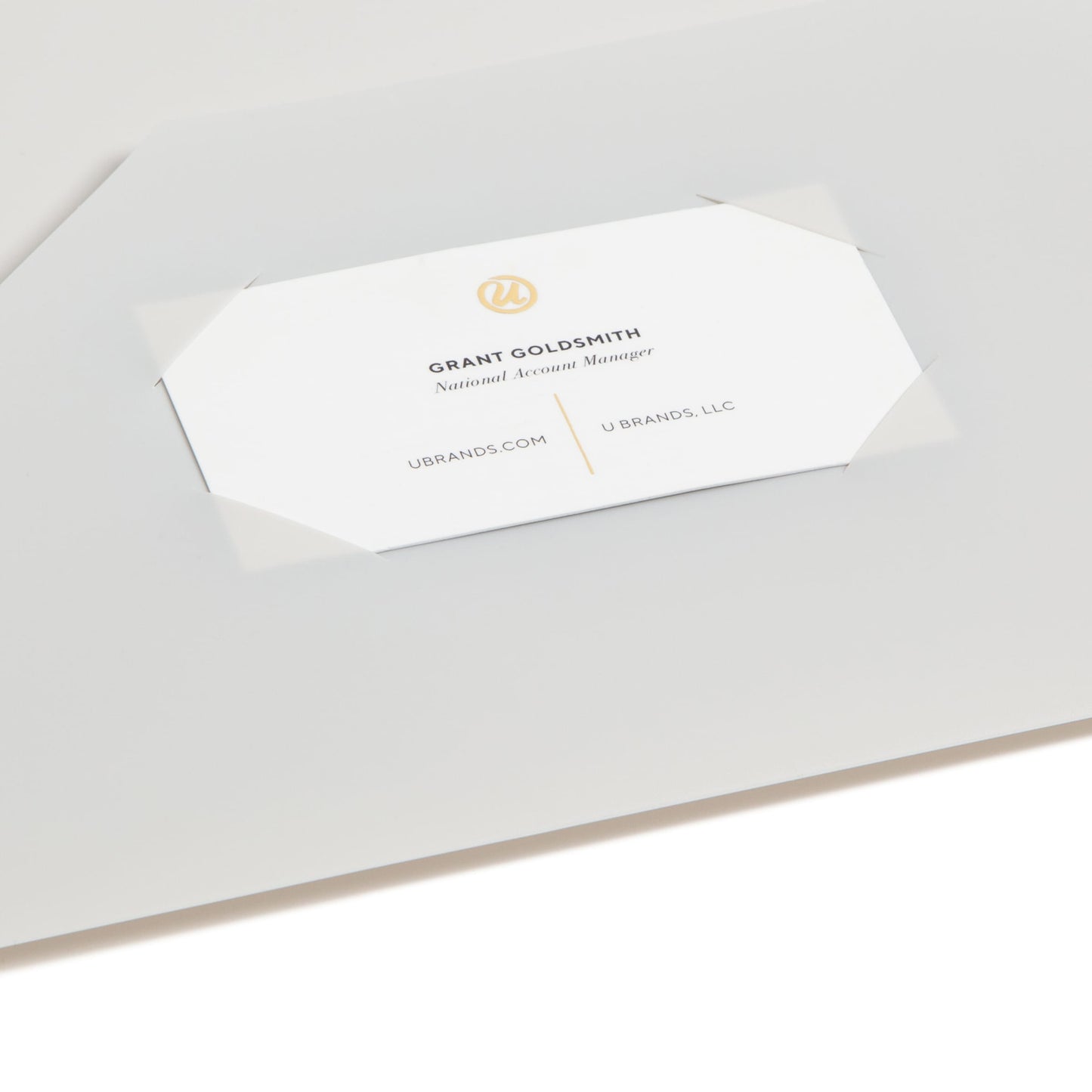 Frame View Poly Two-Pocket Folders, White Color, Letter Size, Set of 5, 086486877060