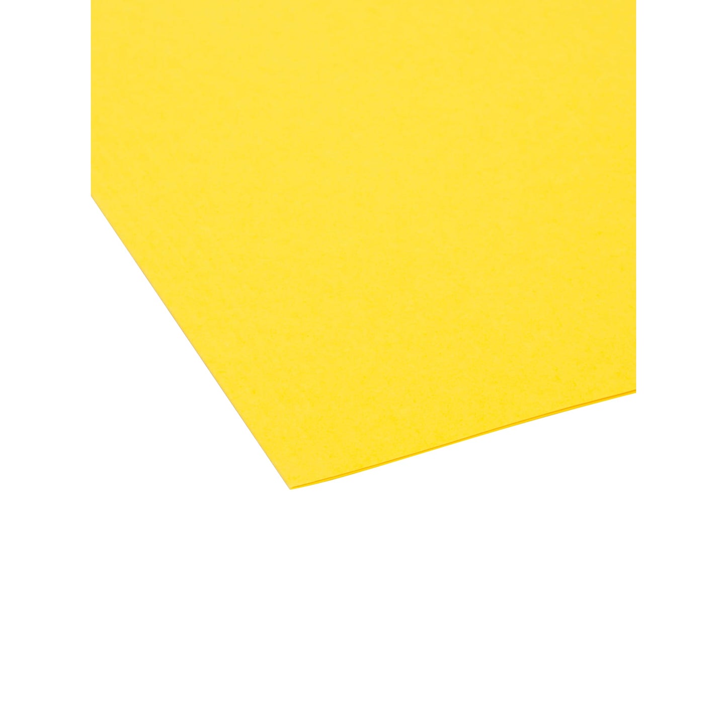 Standard Hanging File Folders, Yellow Color, Letter Size, Set of 25