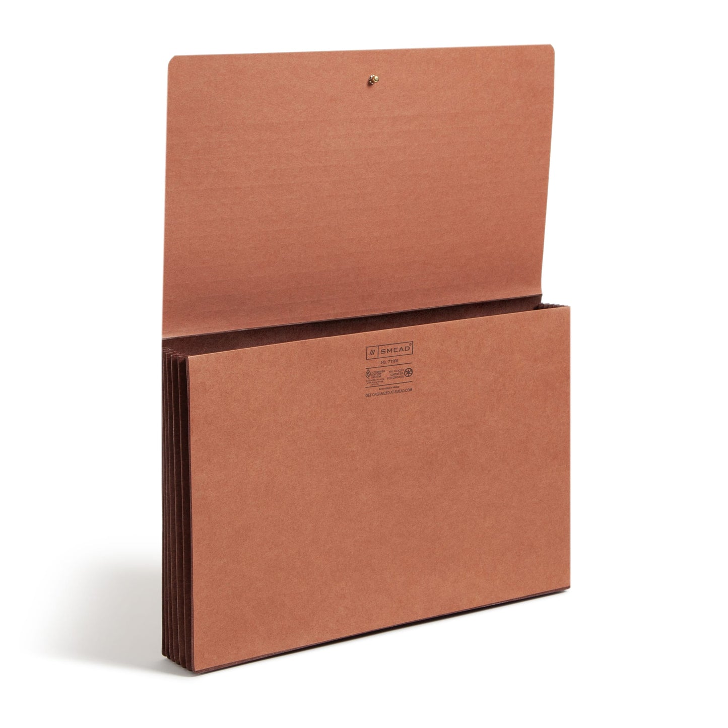 TUFF® Expanding Wallets, 5-1/4-Inch Expansion, Redrope Color, Extra Wide Legal Size, Set of 10, 30086486711662