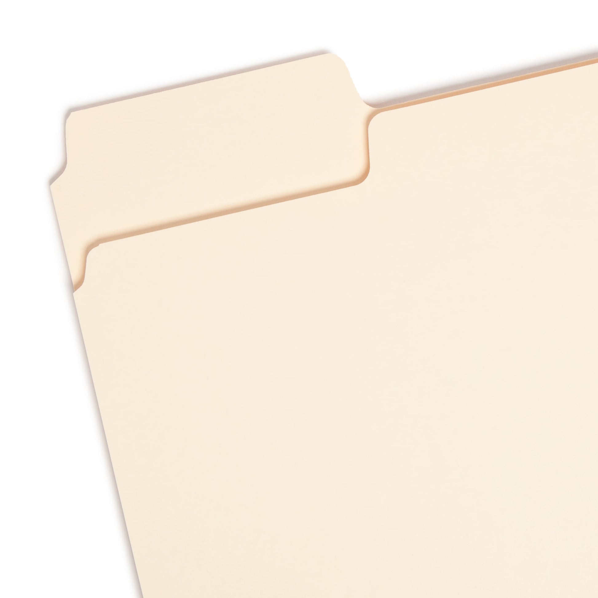 SuperTab® Heavyweight File Folders, Manila Color, Letter Size, Set of 50, 086486104012