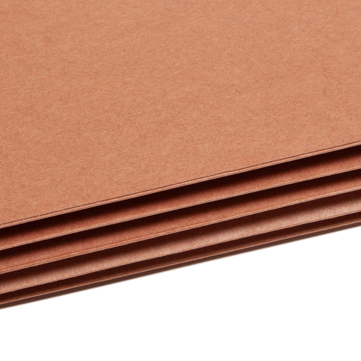 Reinforced End Tab File Pockets, 4 inch High Tab, 3-1/2 inch Expansion, Redrope Color, Letter Size, Set of 10, 30086486736245