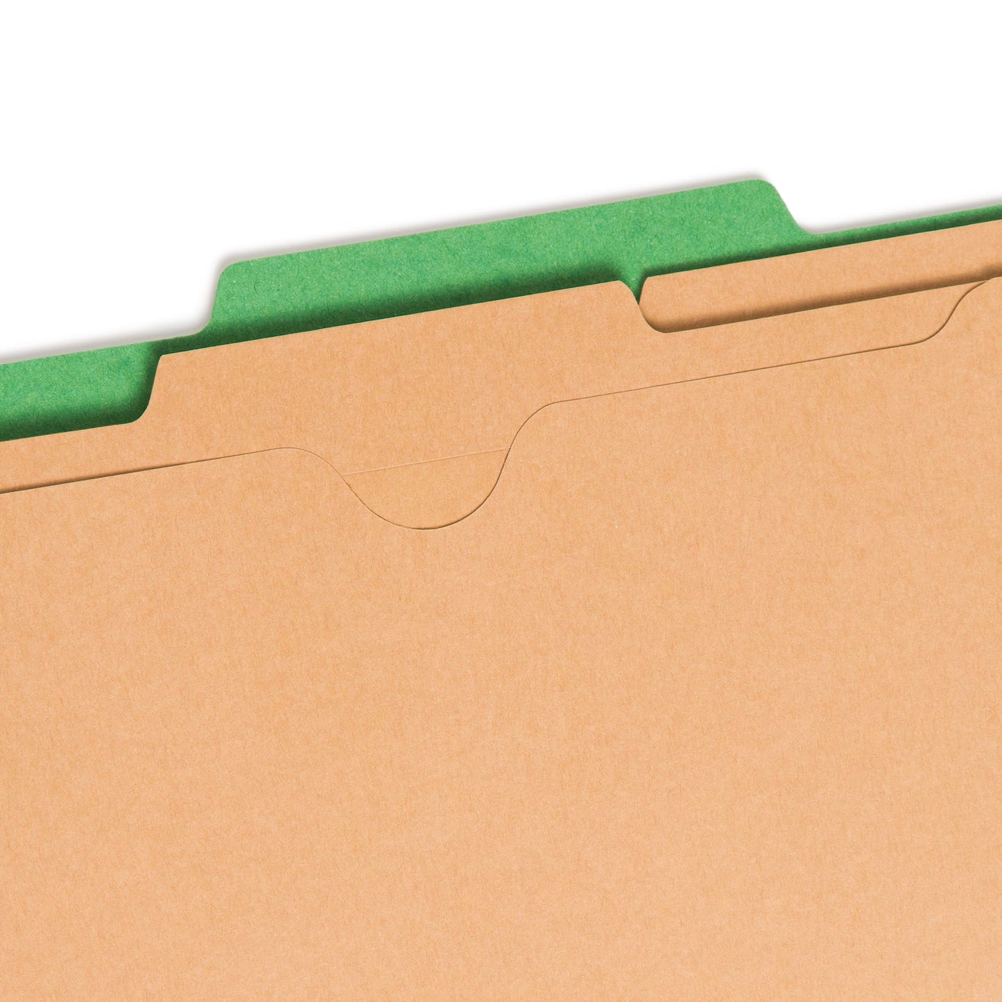 SafeSHIELD® Pressboard Classification File Folders with Pocket Dividers, Green Color, Legal Size, Set of 10, 30086486190832