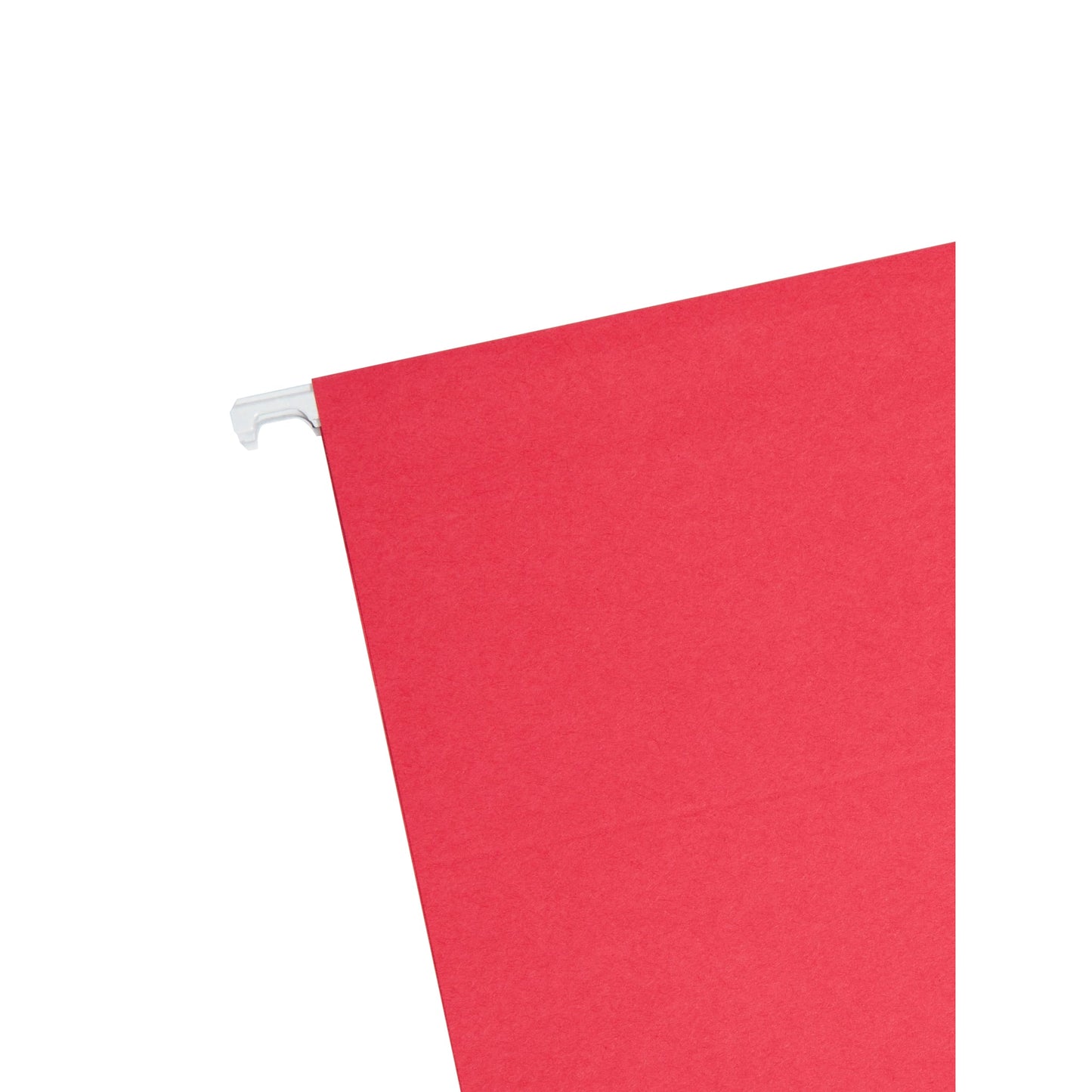 Standard Hanging File Folders, Red Color, Legal Size, Set of 25, 086486644884