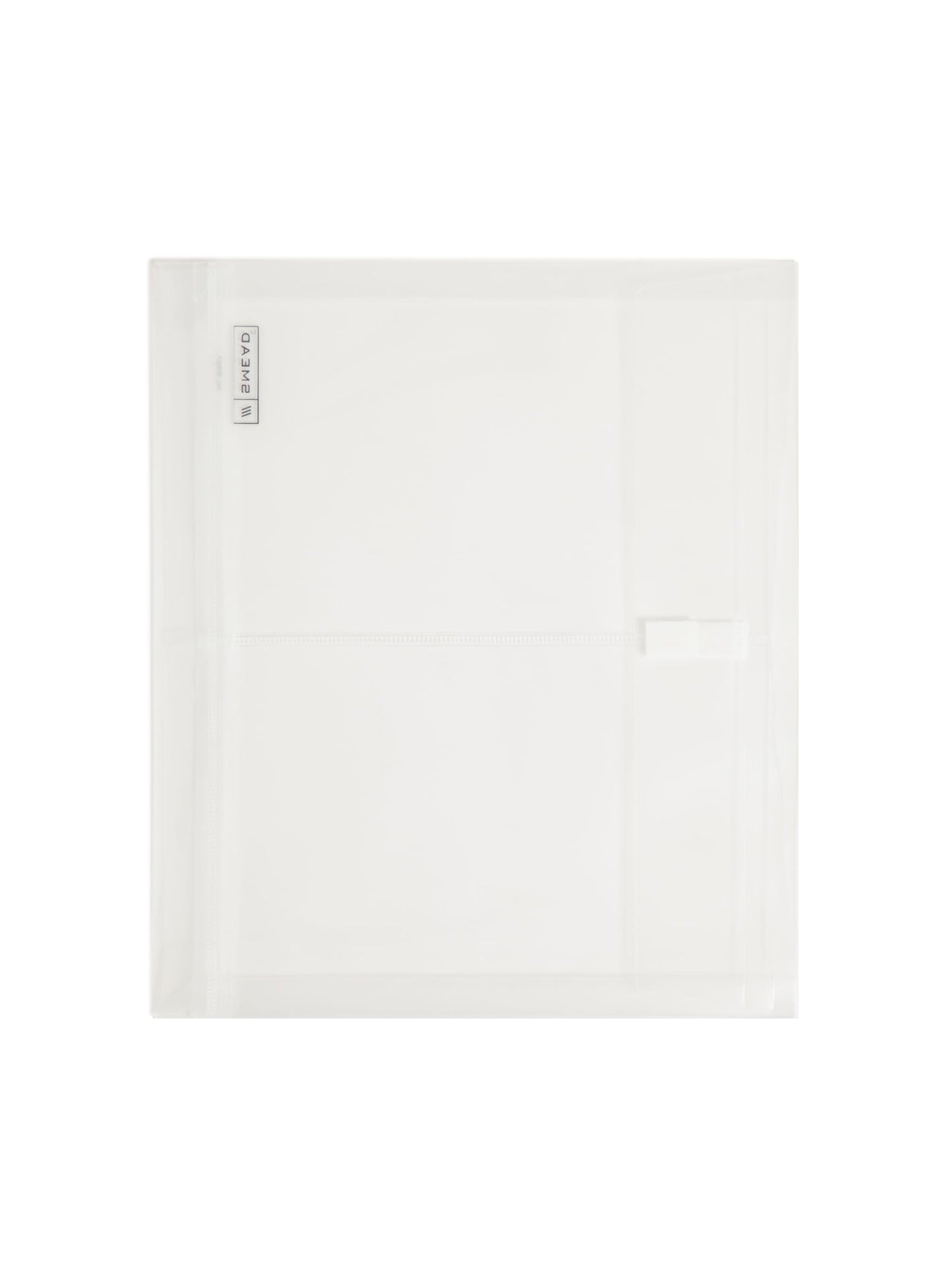 Poly Envelopes with Hook and Loop Closure, 1-1/4 Inch Expansion, Side Load, Clear Color, Letter Size, Set of 1, 086486896610
