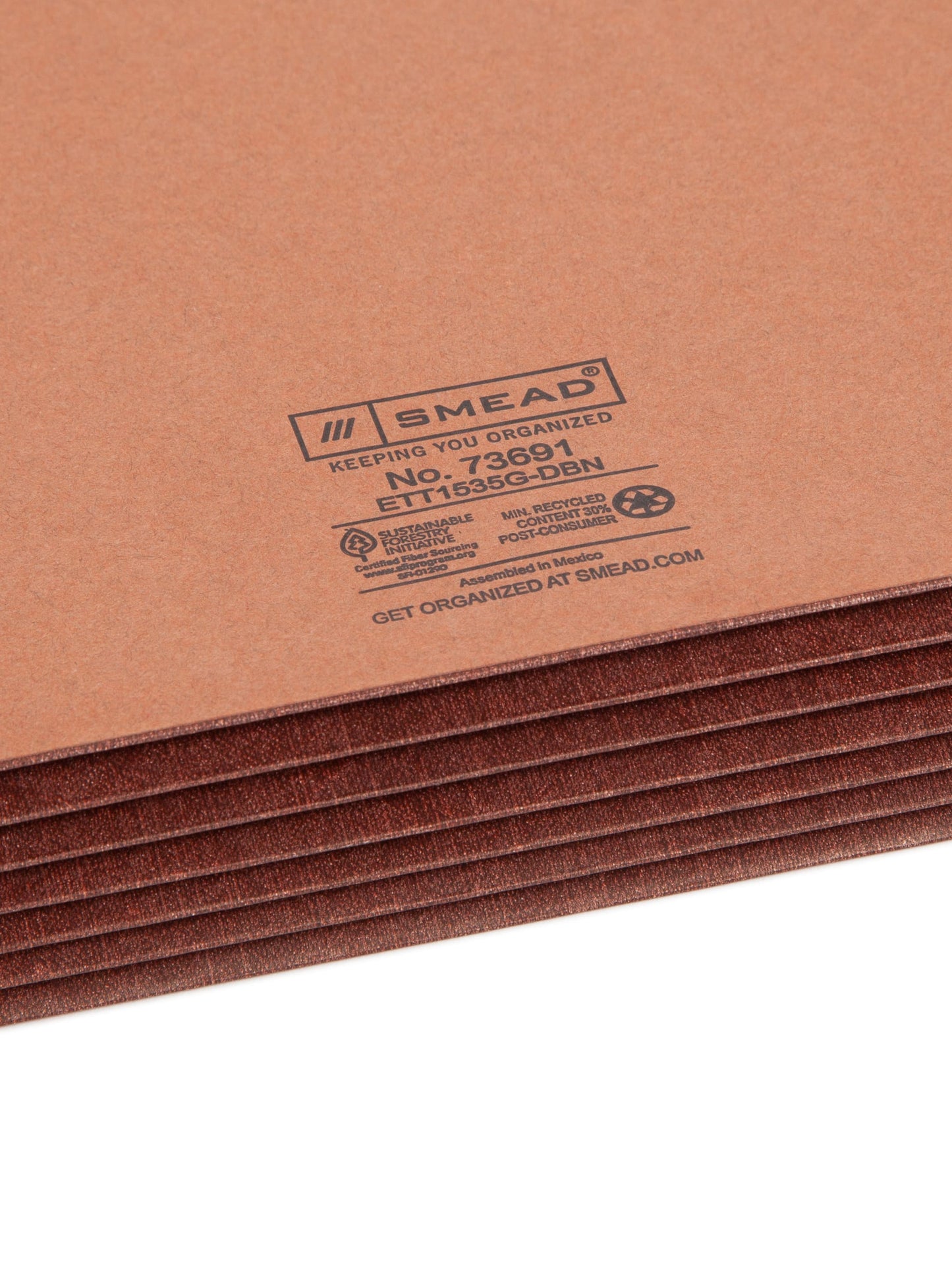 Reinforced End Tab File Pockets, Straight-Cut Tab, 5-1/4 inch Expansion, Dark Brown Color, Extra Wide Letter Size, Set of 0, 30086486736917
