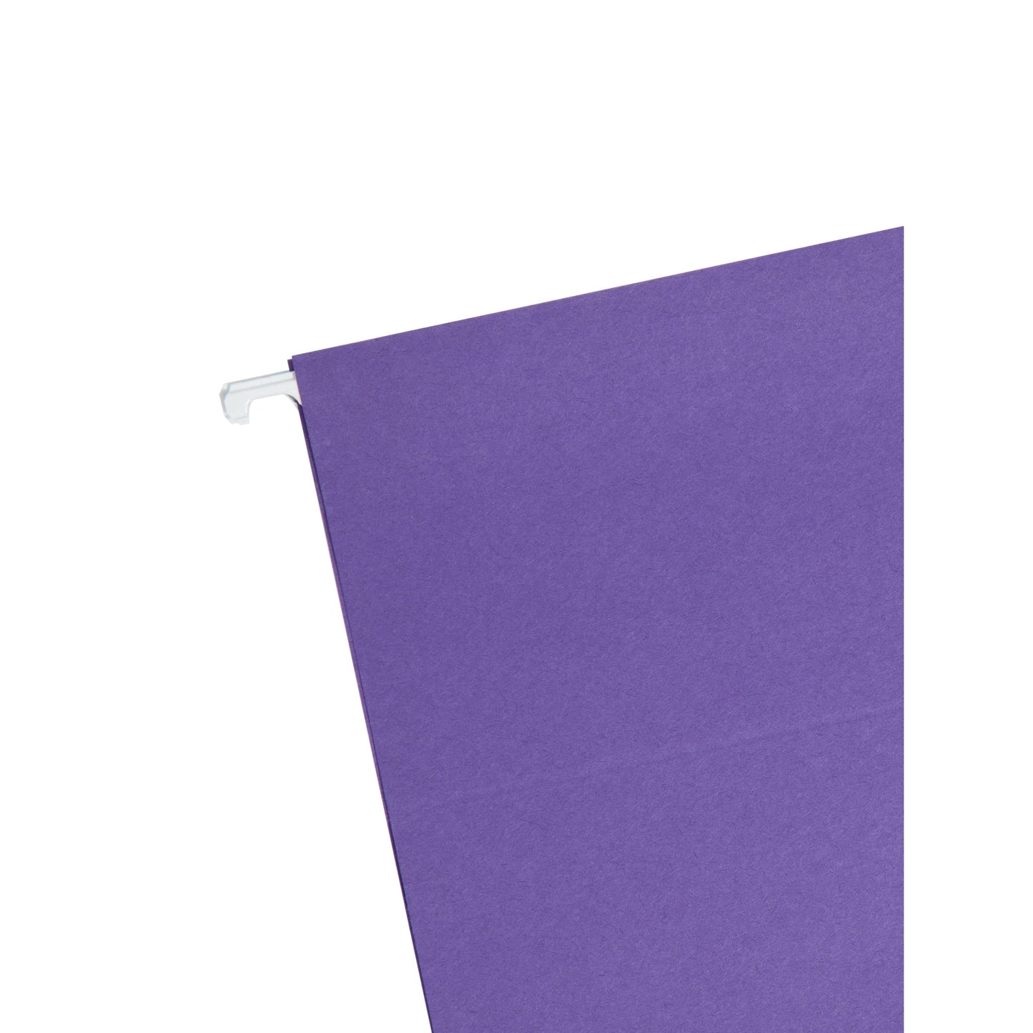 Standard Hanging File Folders, Purple Color, Letter Size, Set of 25, 086486644365