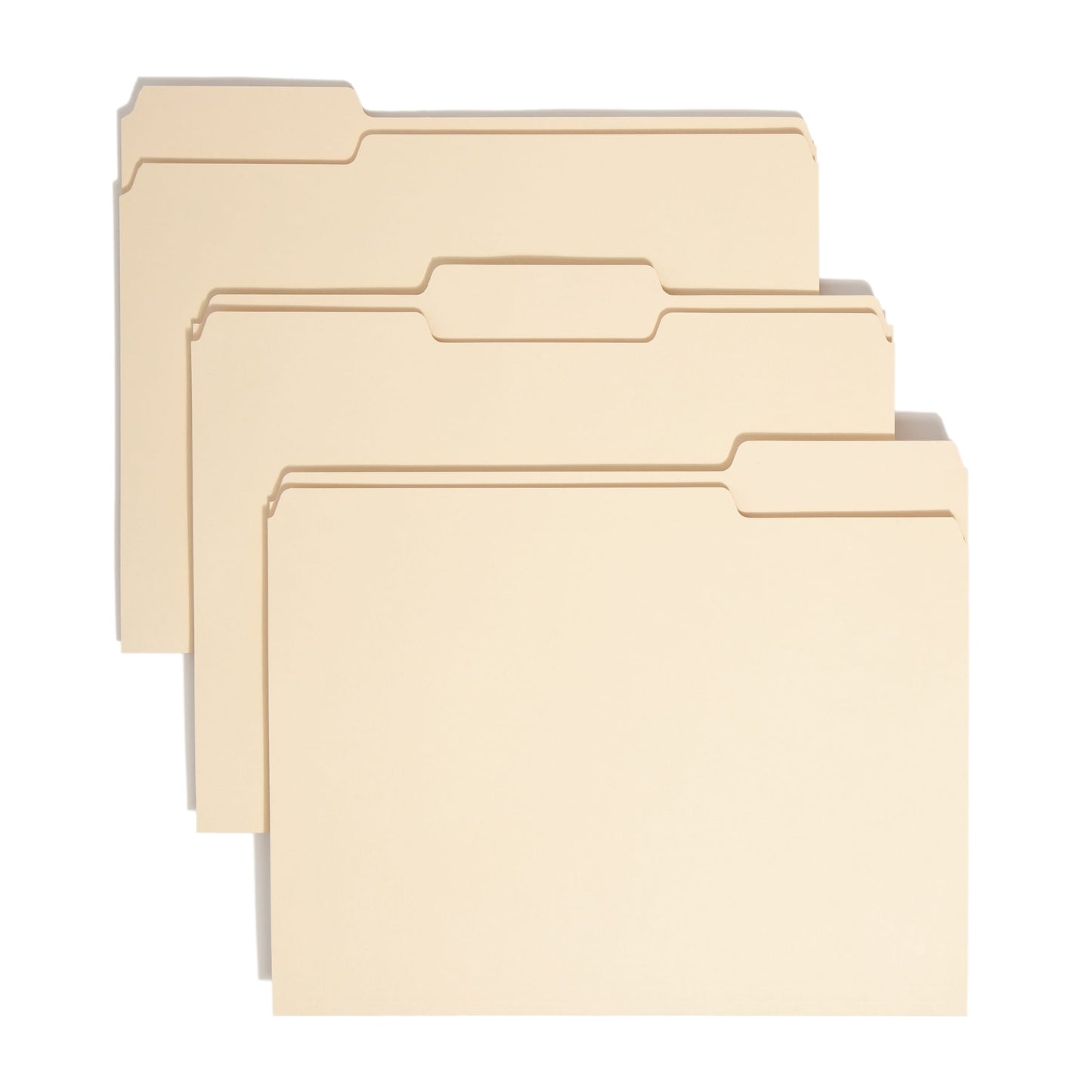 100% Recycled File Folders, Manila Color, Letter Size, Set of 100, 086486103398