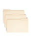 Reinforced Tab File Folders, 1/3-Cut Tab, Manila Color, Legal Size, Set of 100, 086486153348