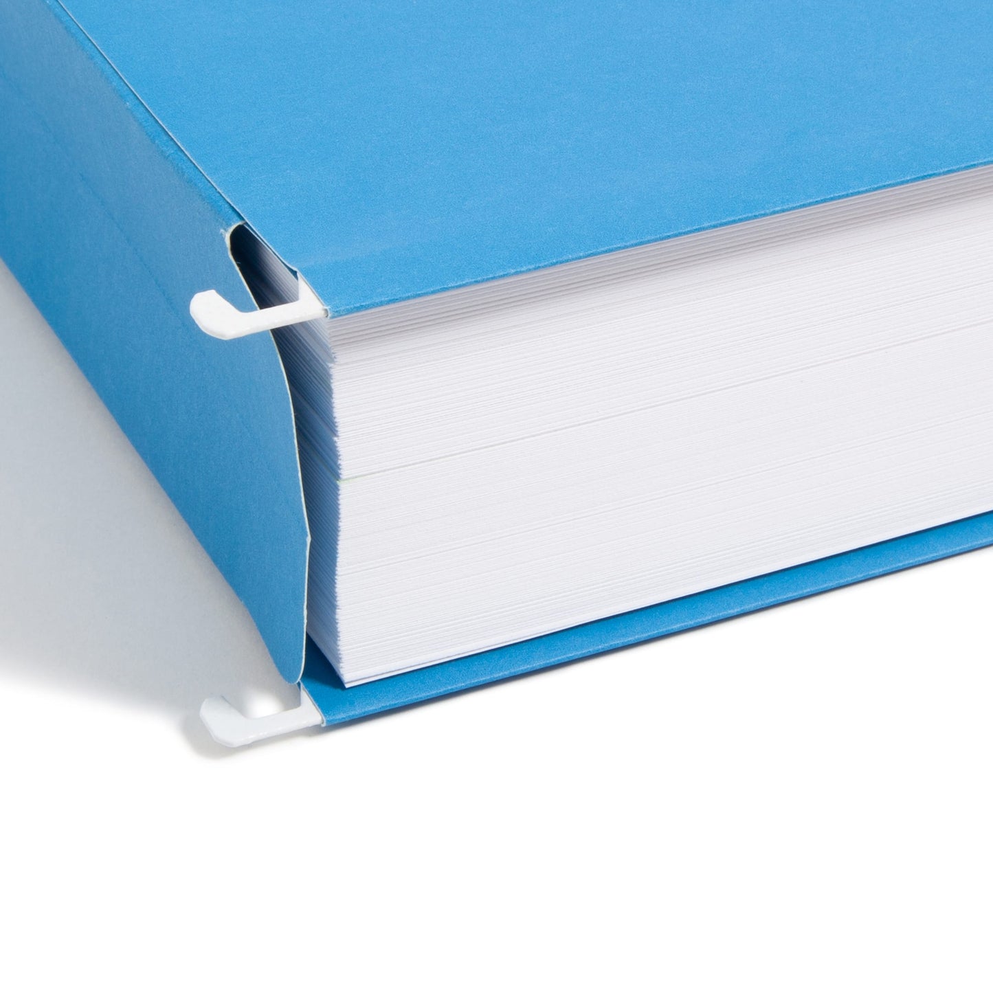 Hanging File Pockets with Tabs, 2" Expansion, Blue Color, Letter Size, Set of 25, 086486642507