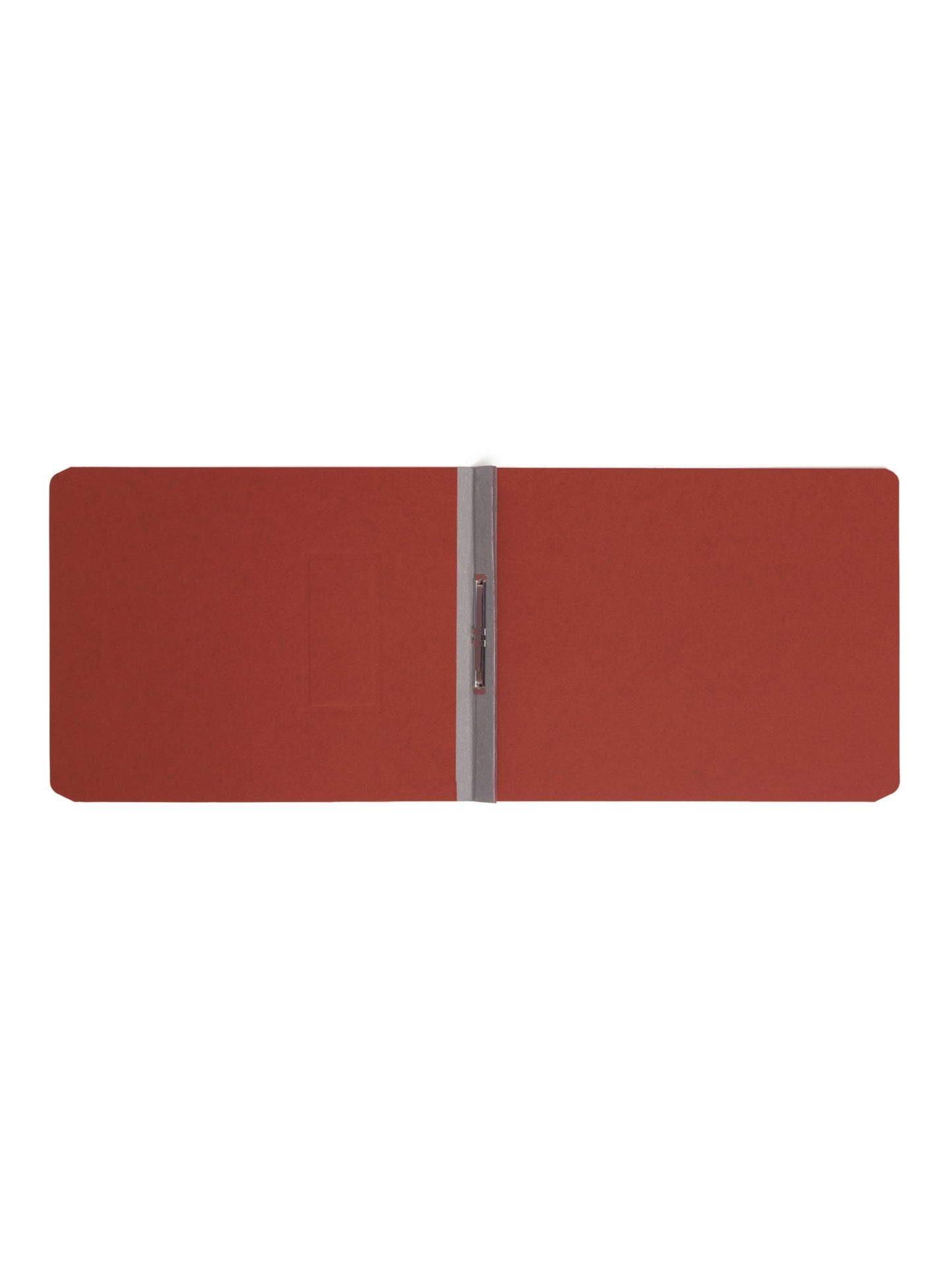 Premium Pressboard Report Covers, 8 1/2-inch Metal Prong Side Fastener with Compressor, 3-inch Expansion, Red Color, Letter Size,