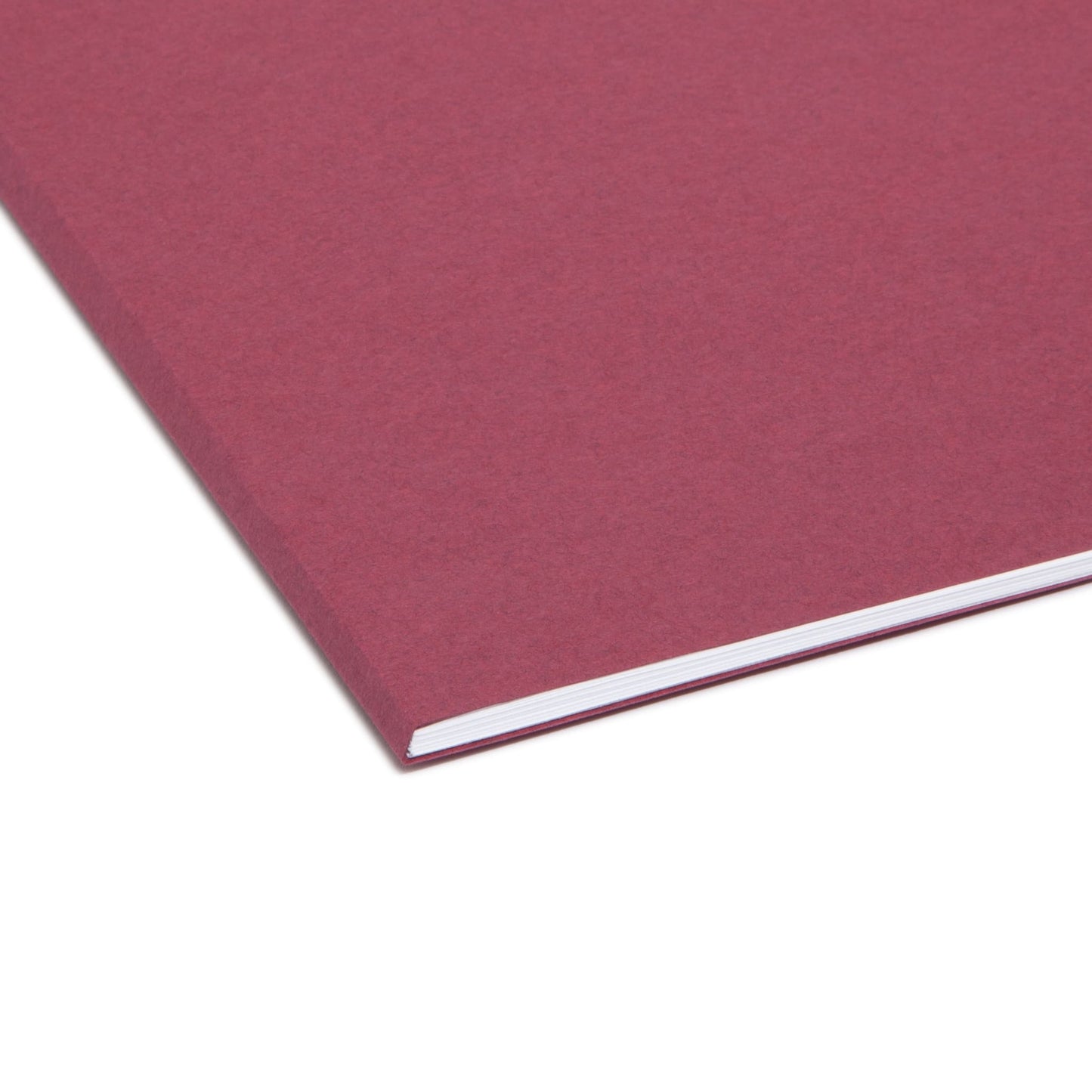 Interior File Folders, Maroon Color, Letter Size, Set of 100, 086486102759