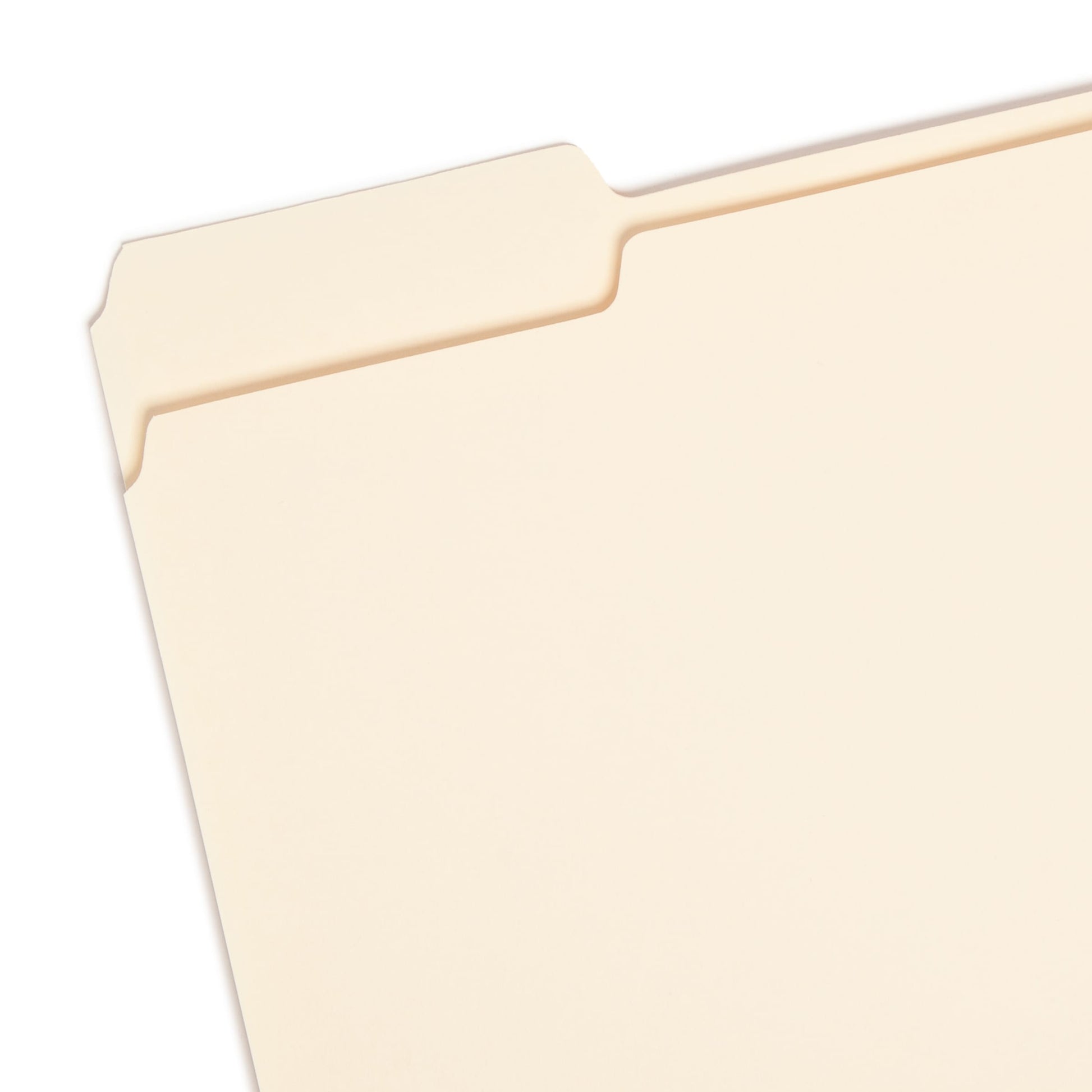 Standard File Folders, 1/3-Cut Tab, Manila Color, Letter Size, Set of 24, 086486119283