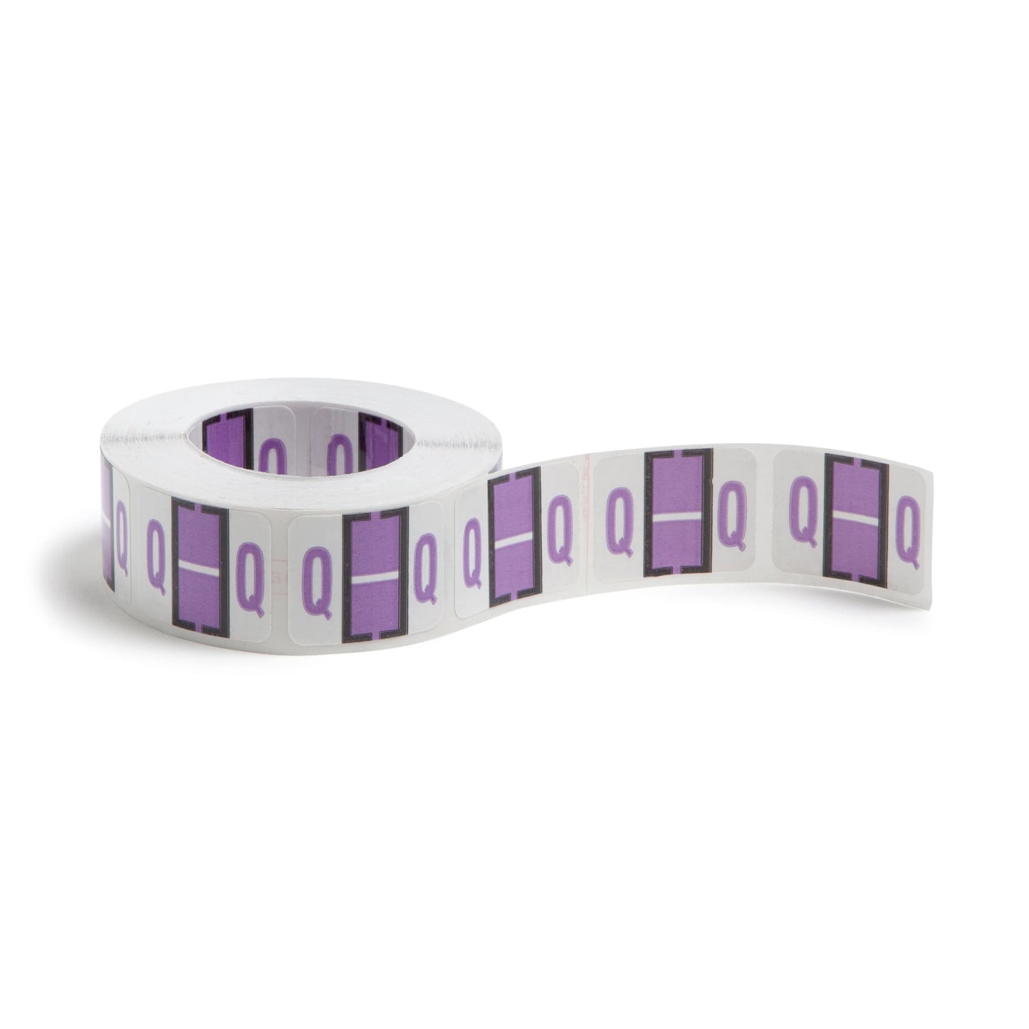 BCCR Bar Style Color-Coded Alphabetic Labels, A-Z Rolls, Lavender Color, 1-1/4" X 1" Size, Set of 50, 086486670876