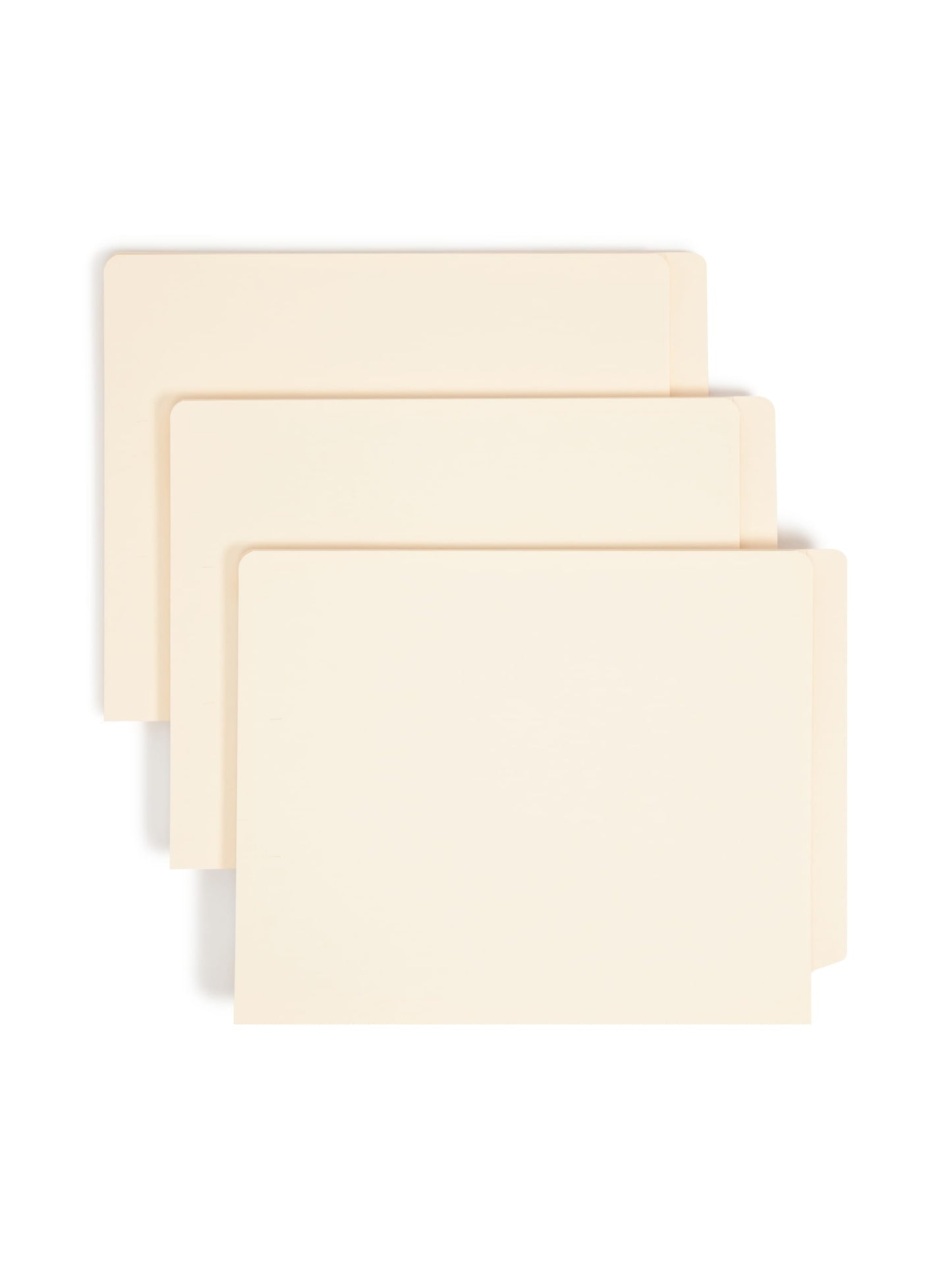 Reinforced End Tab Expanding File Folders, Straight-Cut Tab, 1-1/2 inch Expansion, Manila Color, Letter Size, Set of 50, 086486242752