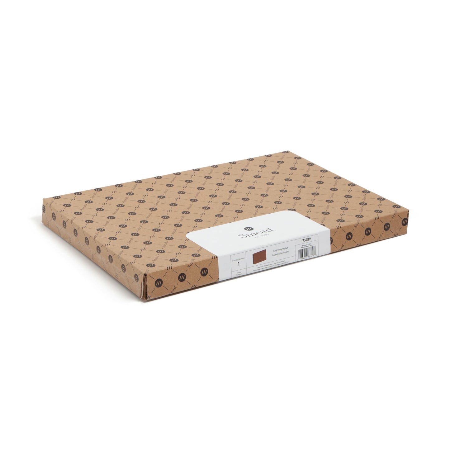 TUFF® Expanding Wallets, 5-1/4-Inch Expansion, Redrope Color, Legal Size, Set of 1, 086486737890