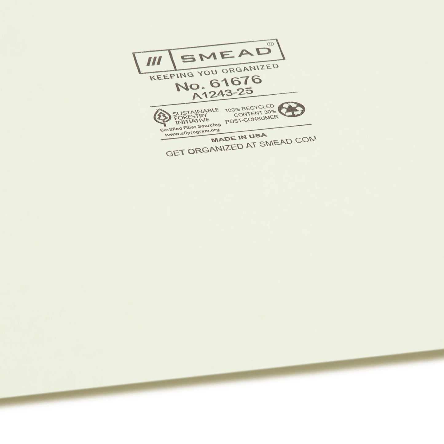 100% Recycled End Tab Pressboard Extra-Wide Filing Guides with Metal Tabs, A-Z, Gray/Green Color, Extra Wide Letter Size, Set of 25, 086486616768