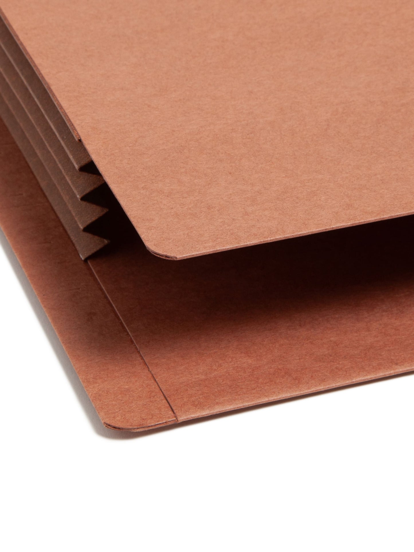 TUFF® Extra-Wide Reinforced End Tab File Pockets, Straight-Cut Tab, 3-1/2 inch Expansion, Redrope Color, Extra Wide Legal Size, Set of 10, 30086486747807