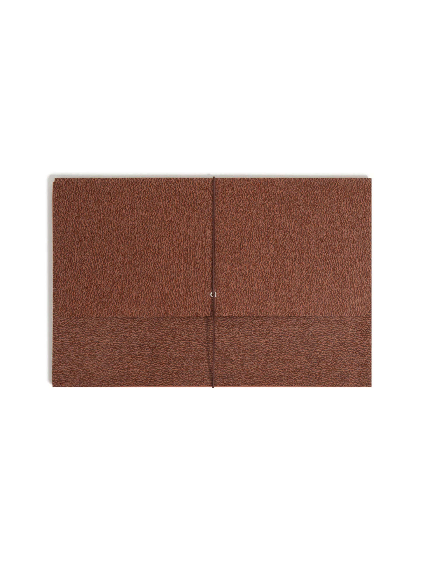 Redrope-Printed Partition Wallets with Elastic Cord, 5-1/4 Inch Expansion, 6 Pocket, 5 Divider, Brown Color, Legal Size, Set of 10, 30086486724754