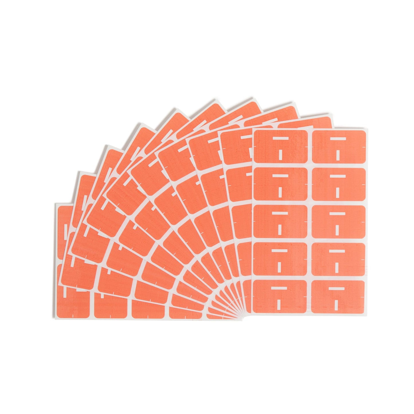 AlphaZ® ACCS Color Coded Alphabetic Labels - Sheets, Pink Color, 1" X 1-5/8" Size, Set of 100, 086486671798
