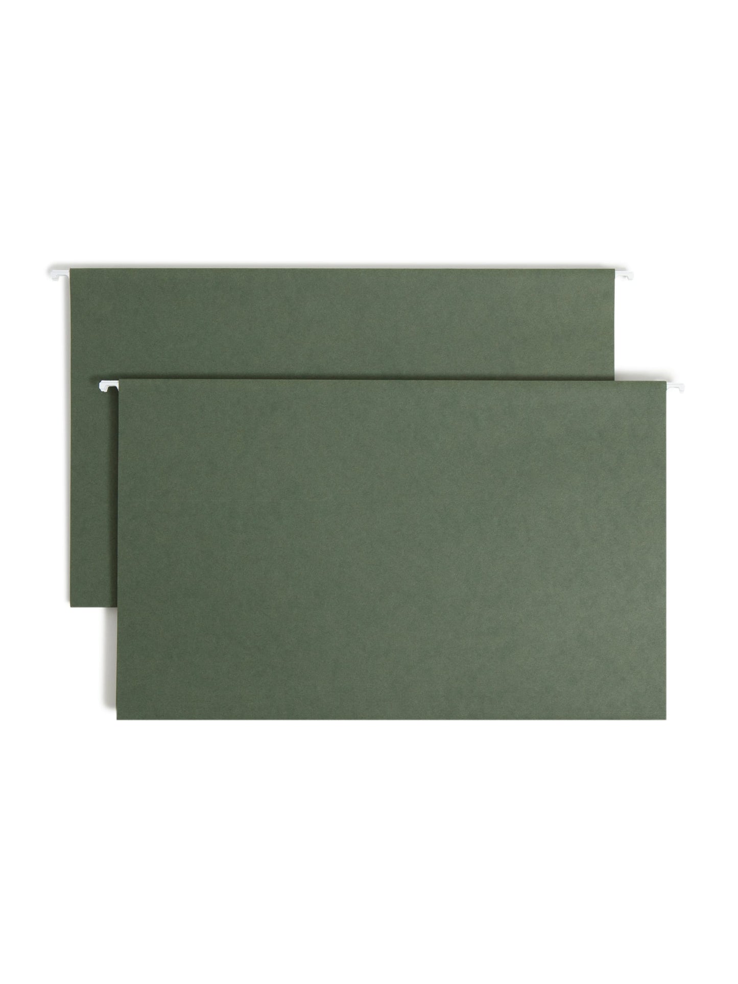 Standard Hanging File Folders, Standard Green Color, Legal Size, Set of 25, 086486641104