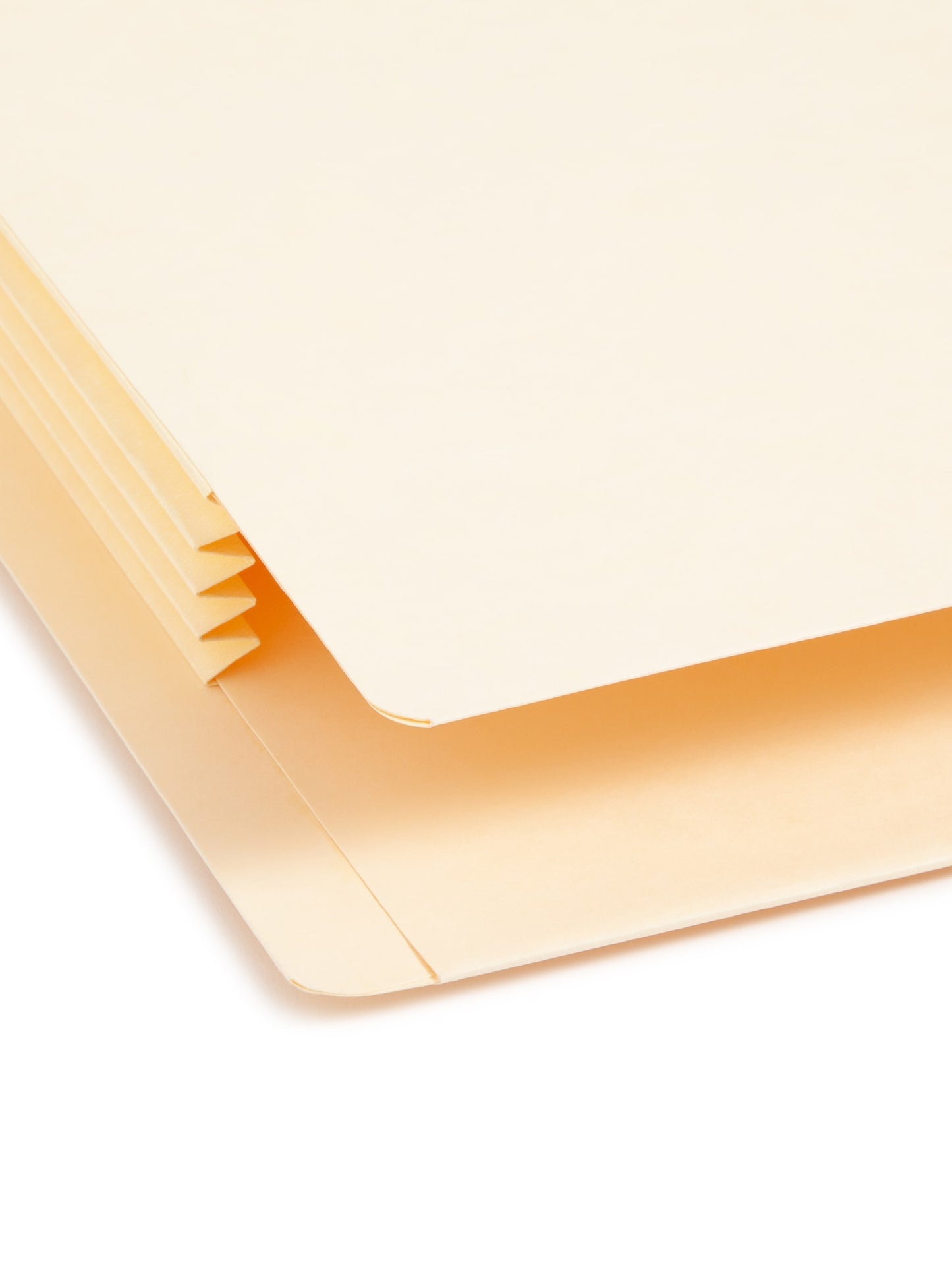 TUFF® Extra-Wide Reinforced End Tab File Pockets, Straight-Cut Tab, 3-1/2 inch Expansion, Manila Color, Letter Size, Set of 10, 30086486751507