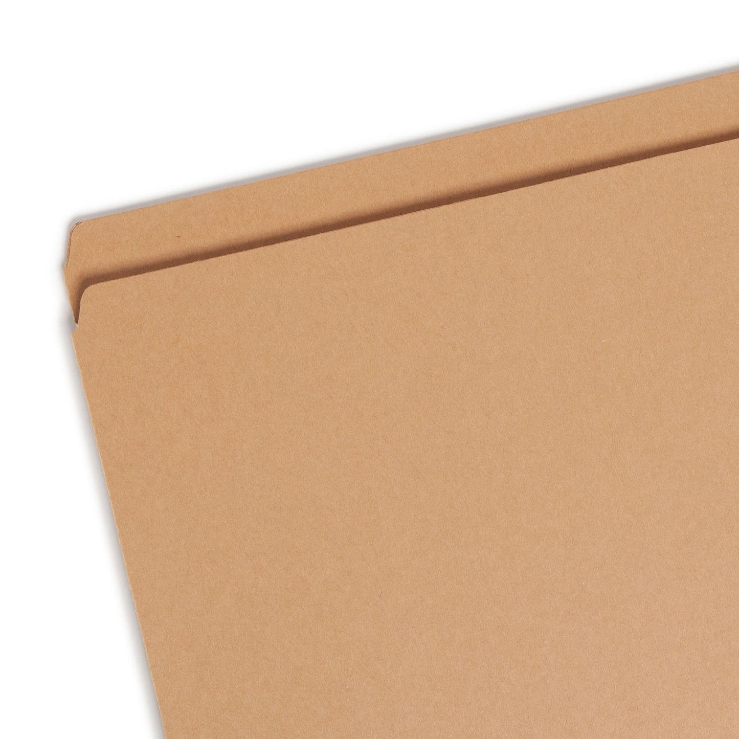Reinforced Tab File Folders, Straight-Cut Tab, Kraft Color, Legal Size, Set of 100, 086486157100