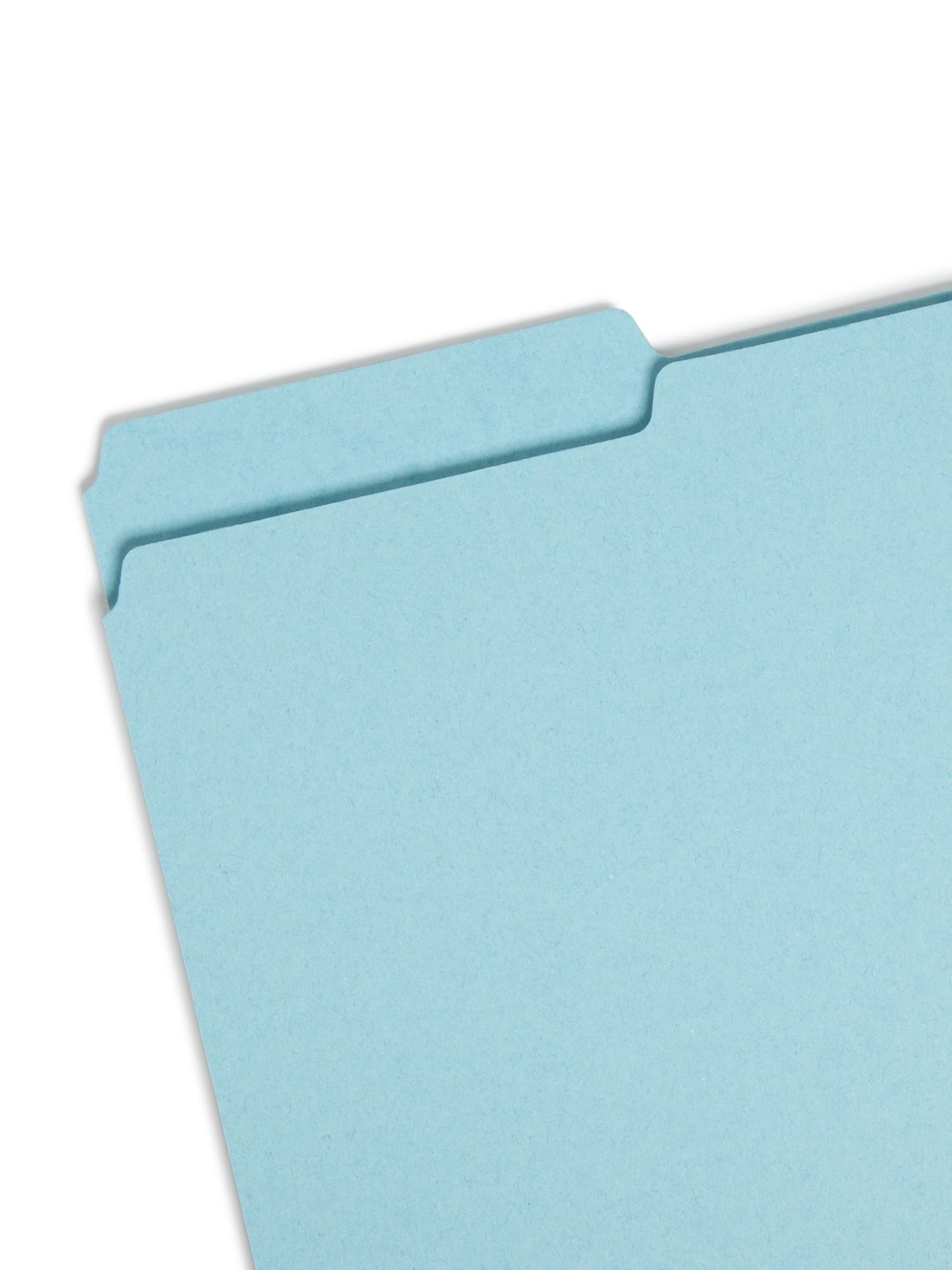 Pressboard File Folder, 1 inch Expansion, 1/3-Cut Tab, Blue Color, Legal Size, Set of 25, 086486225304
