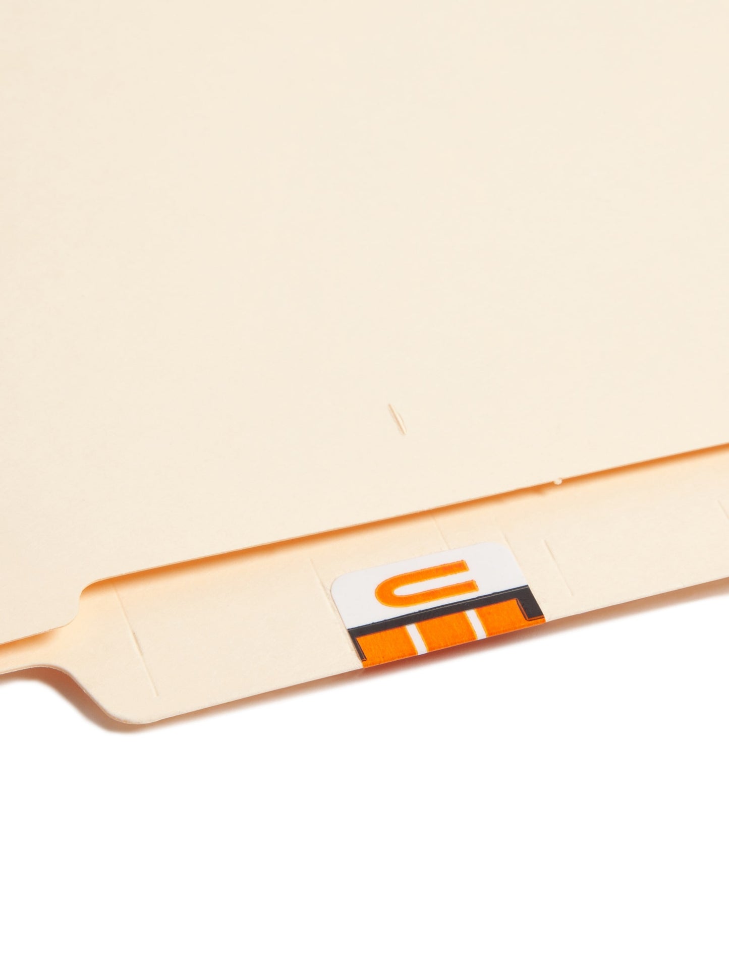 BCCR Bar Style Color-Coded Alphabetic Labels, A-Z Rolls, Light Orange Color, 1-1/4" X 1" Size,