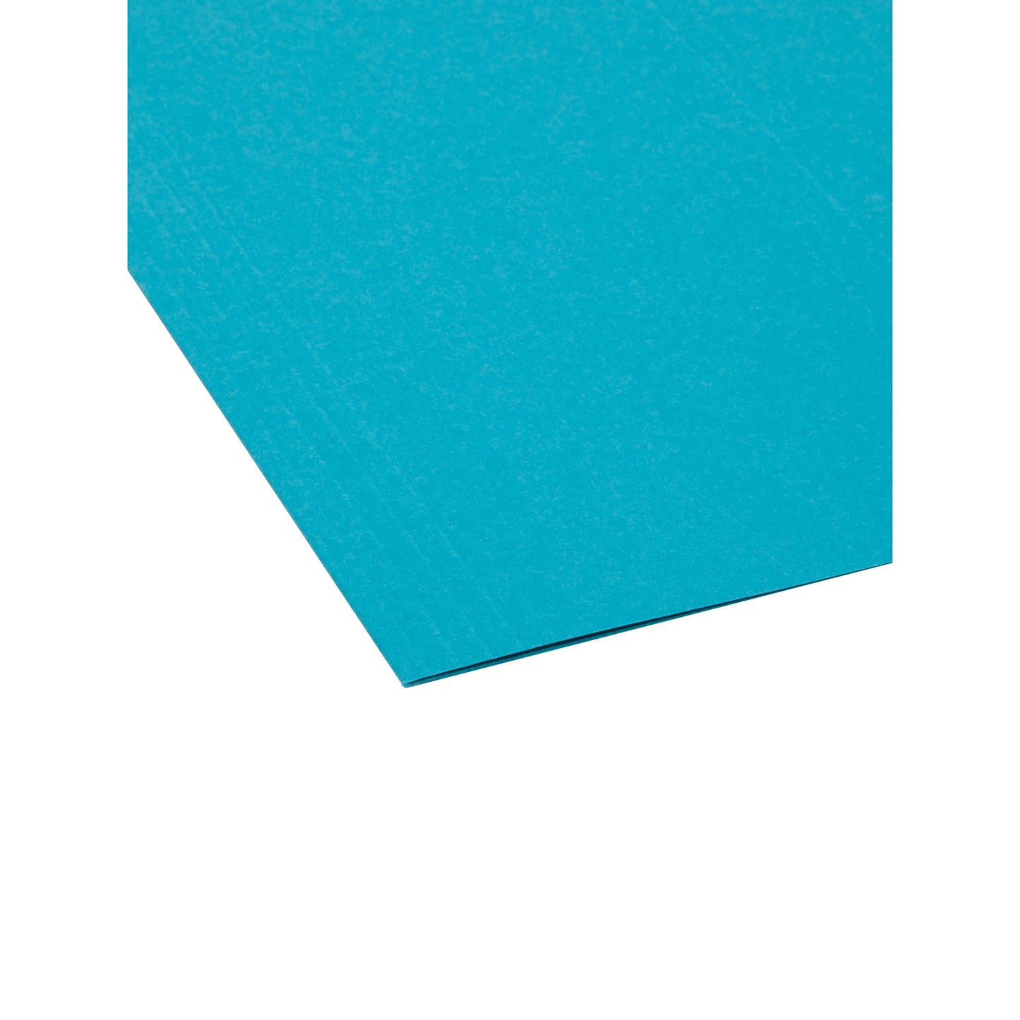 Standard Hanging File Folders, Teal Color, Letter Size, Set of 25, 086486644402