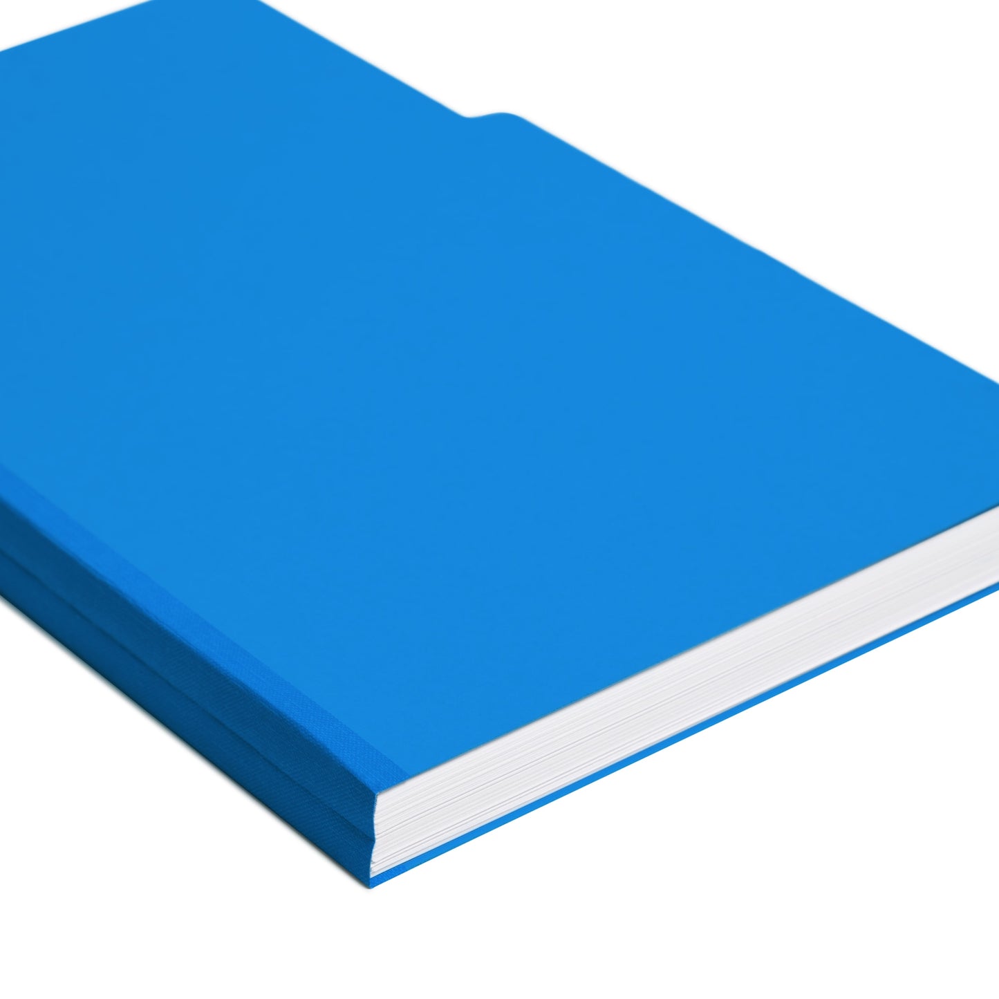 Pressboard File Folder, 1 inch Expansion, 1/3-Cut Tab, Dark Blue Color, Legal Size, Set of 25, 086486225410