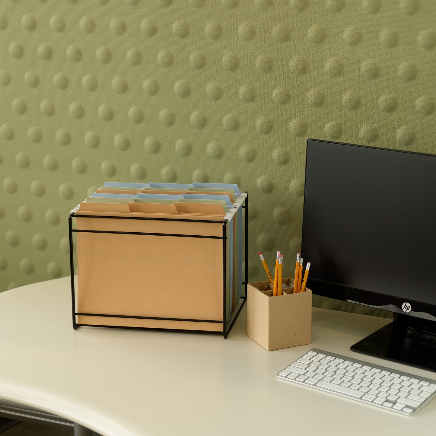 FasTab® Hanging File Folders, 1/3-Cut Tab, Assorted Colors Color, Letter Size, Set of 1, 086486640541