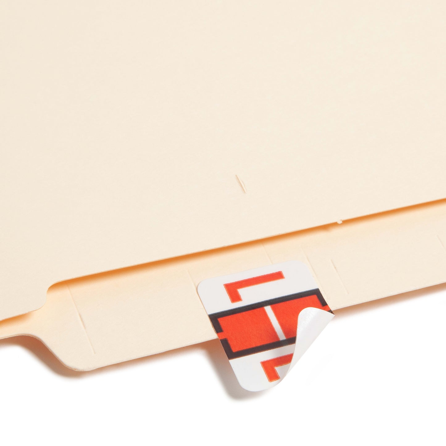 BCCR Bar Style Color-Coded Alphabetic Labels, A-Z Rolls, Dark Orange Color, 1-1/4" X 1" Size, Set of 50, 086486670821