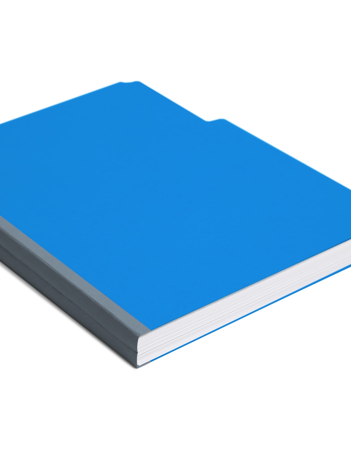 Pressboard File Folder, 1 inch Expansion, 1/3-Cut Tab, Dark Blue Color, Letter Size, Set of 25, 086486215411
