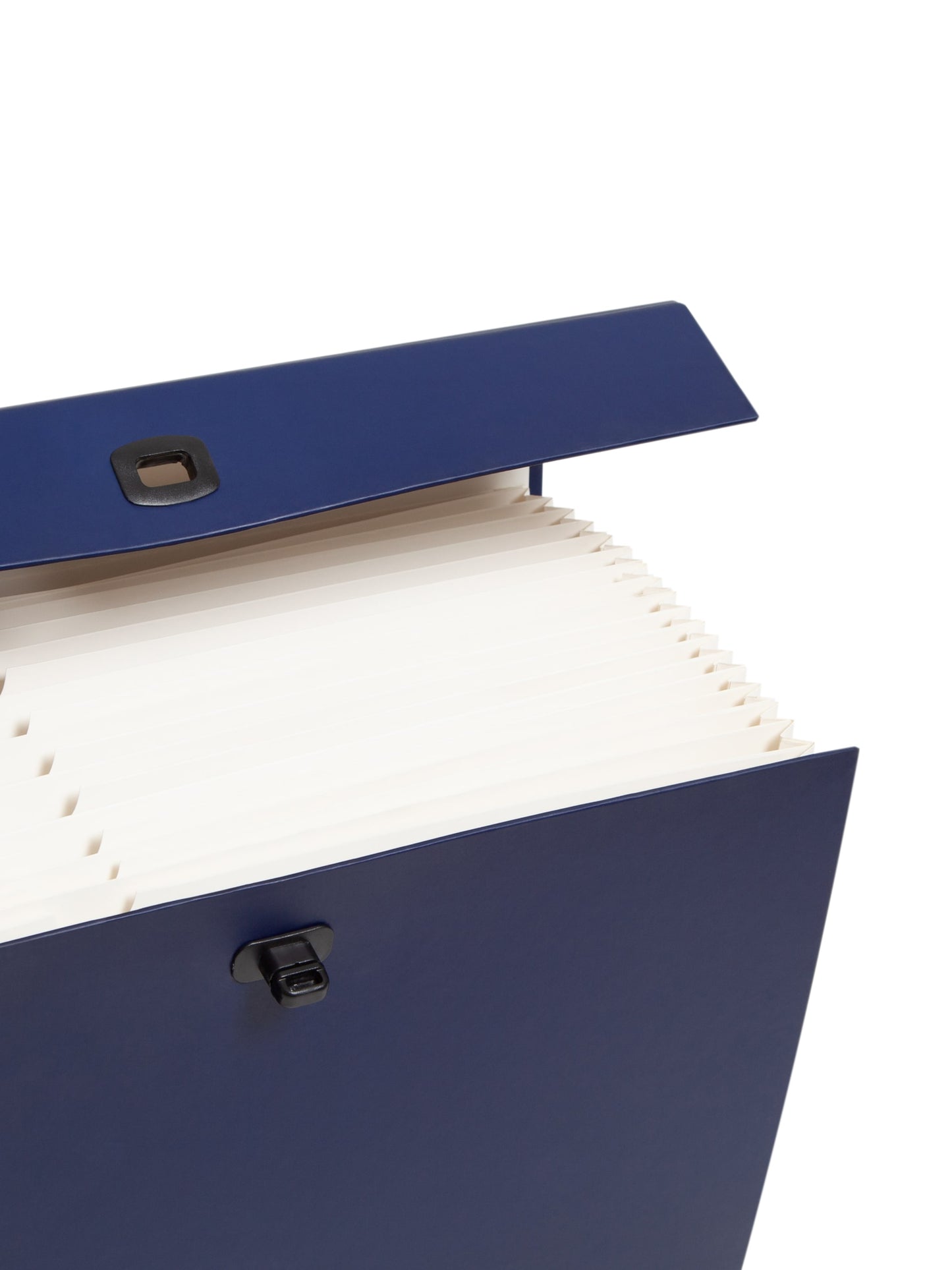 Expanding File Boxes, 19 Pockets, Alphabetic A-Z, Blue Color, Legal Size, Set of 1, 086486708067