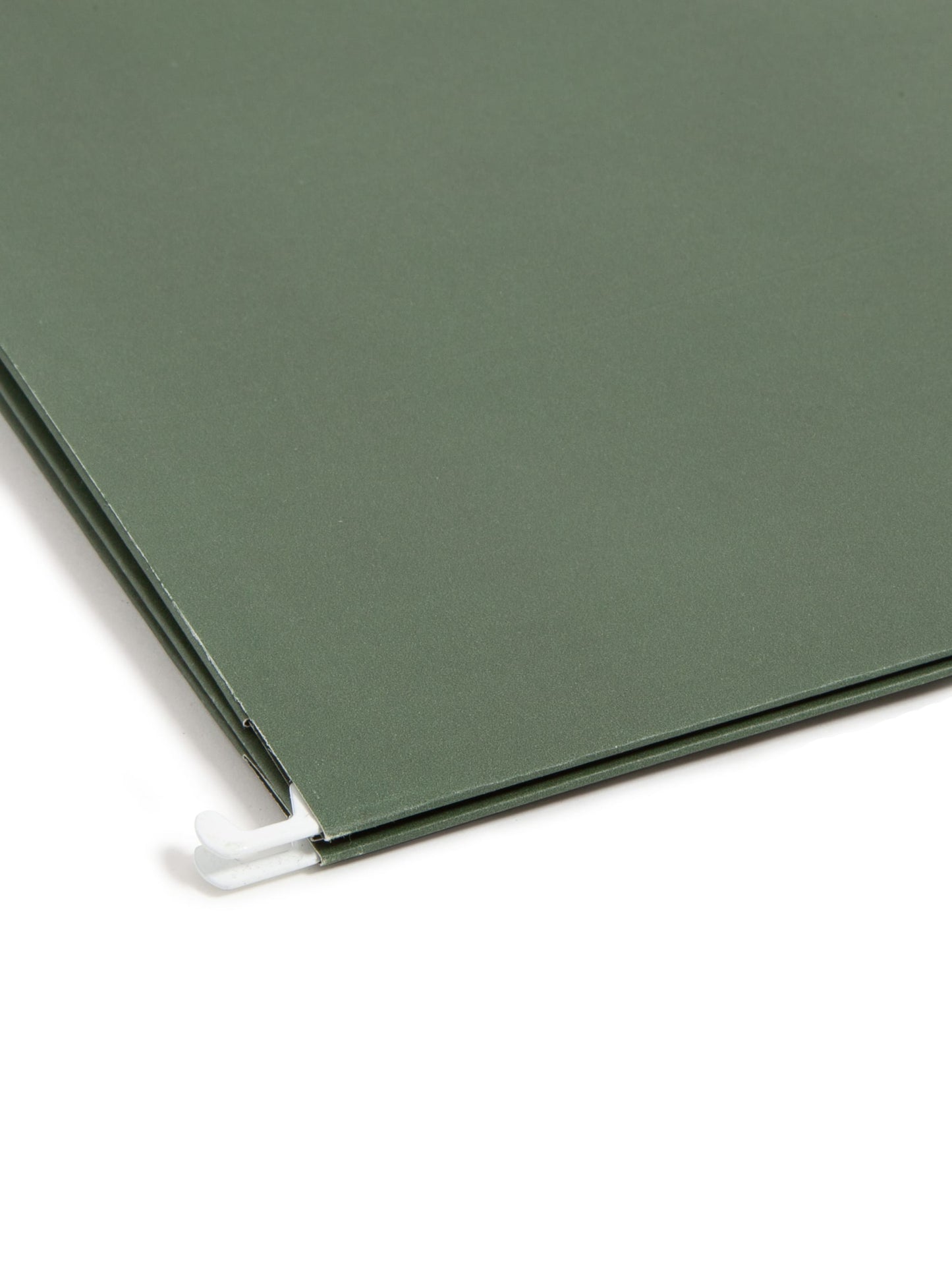 Hanging File Pockets, 1.75" Expansion, Standard Green Color, Letter Size, Set of 25, 086486642187