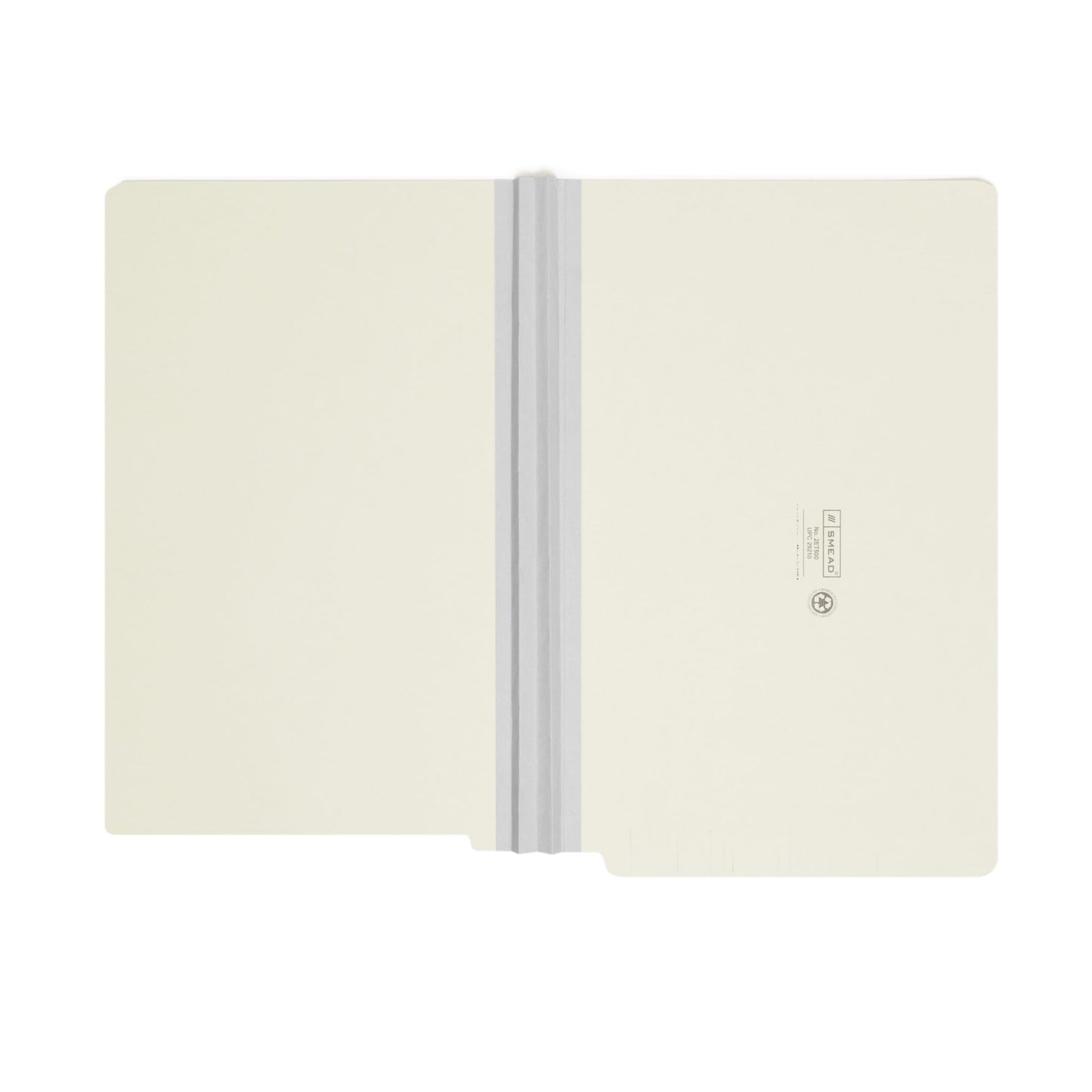 Pressboard End Tab File Folders, Straight-Cut Tab, 2 inch Expansion, Gray/Green Color, Legal Size, Set of 25, 086486292108