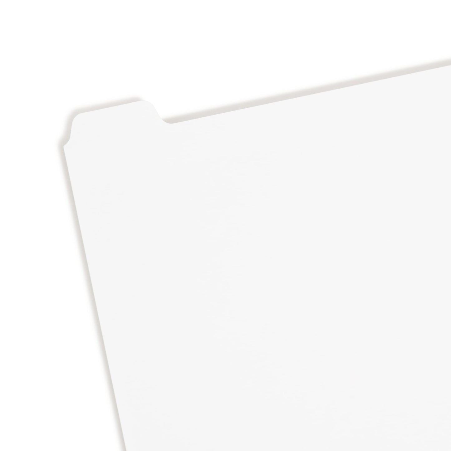 Three-Ring Binder Index Dividers, 8 Sets of 5 Dividers Each, 1/8-Cut Tabs, White Color, Letter Size, Set of 1, 30086486894181