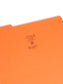 Reinforced Tab File Folders, 1/3-Cut Tab, Orange Color, Legal Size, Set of 100, 086486175340