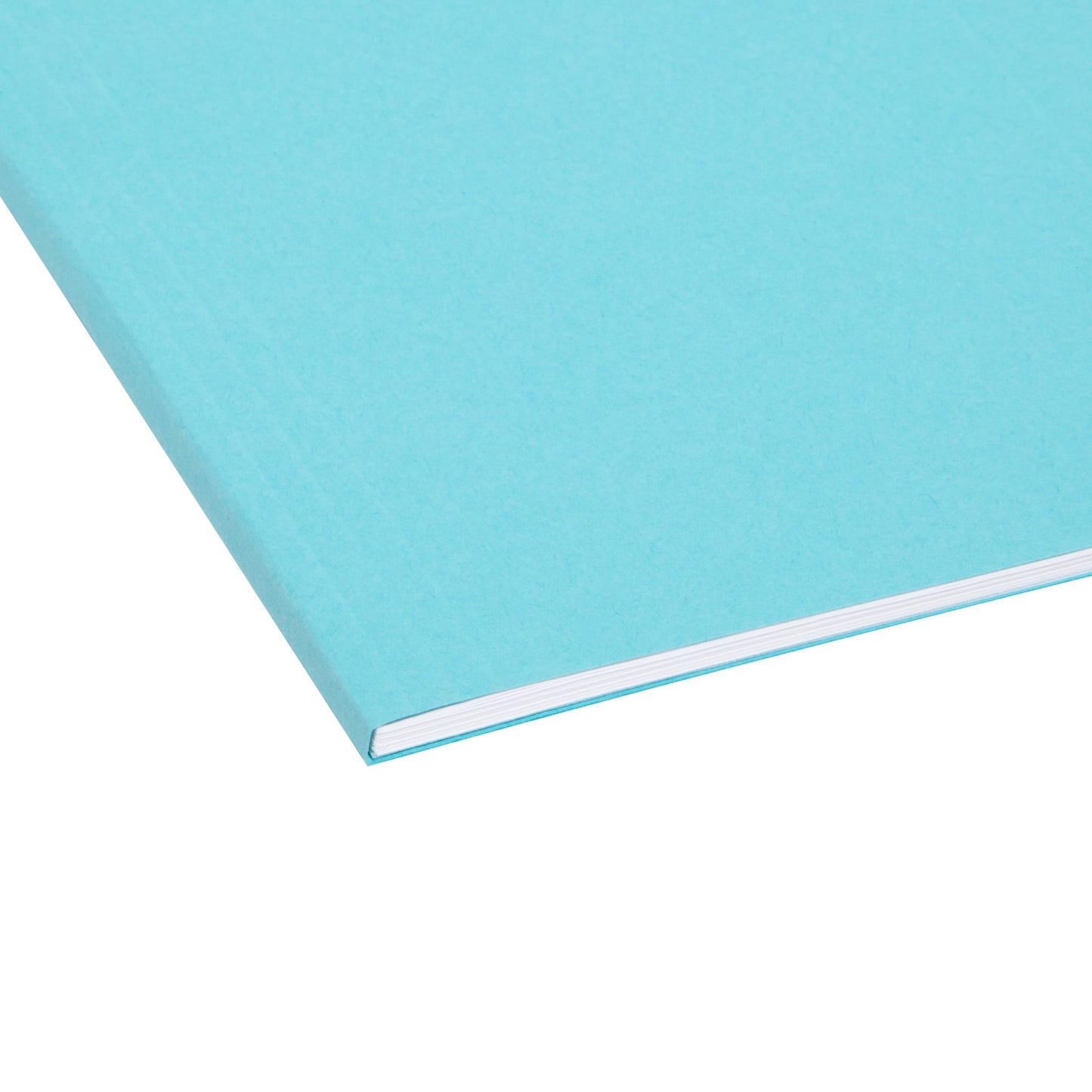 Standard Hanging File Folders with 1/5-Cut Tabs, Aqua Color, Letter Size, Set of 25, 086486640589