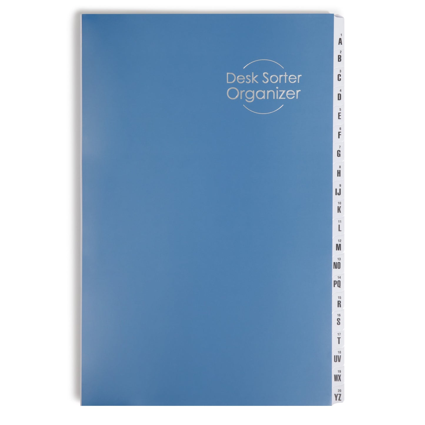 Desk File/Sorters, Dark Blue Color, Legal Size, Set of 1, 086486892377