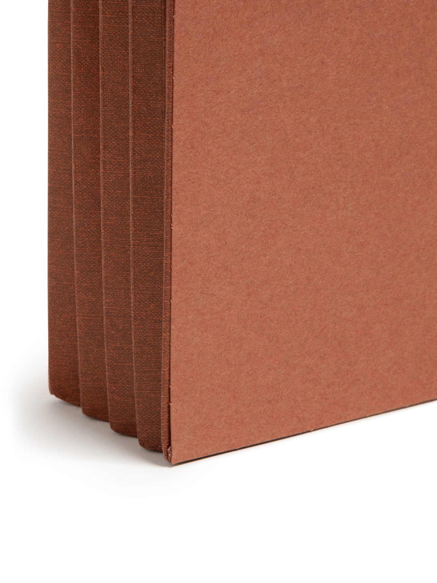 TUFF® Extra-Wide Reinforced End Tab File Pockets, Straight-Cut Tab, 3-1/2 inch Expansion, Redrope Color, Extra Wide Legal Size, Set of 10, 30086486747807