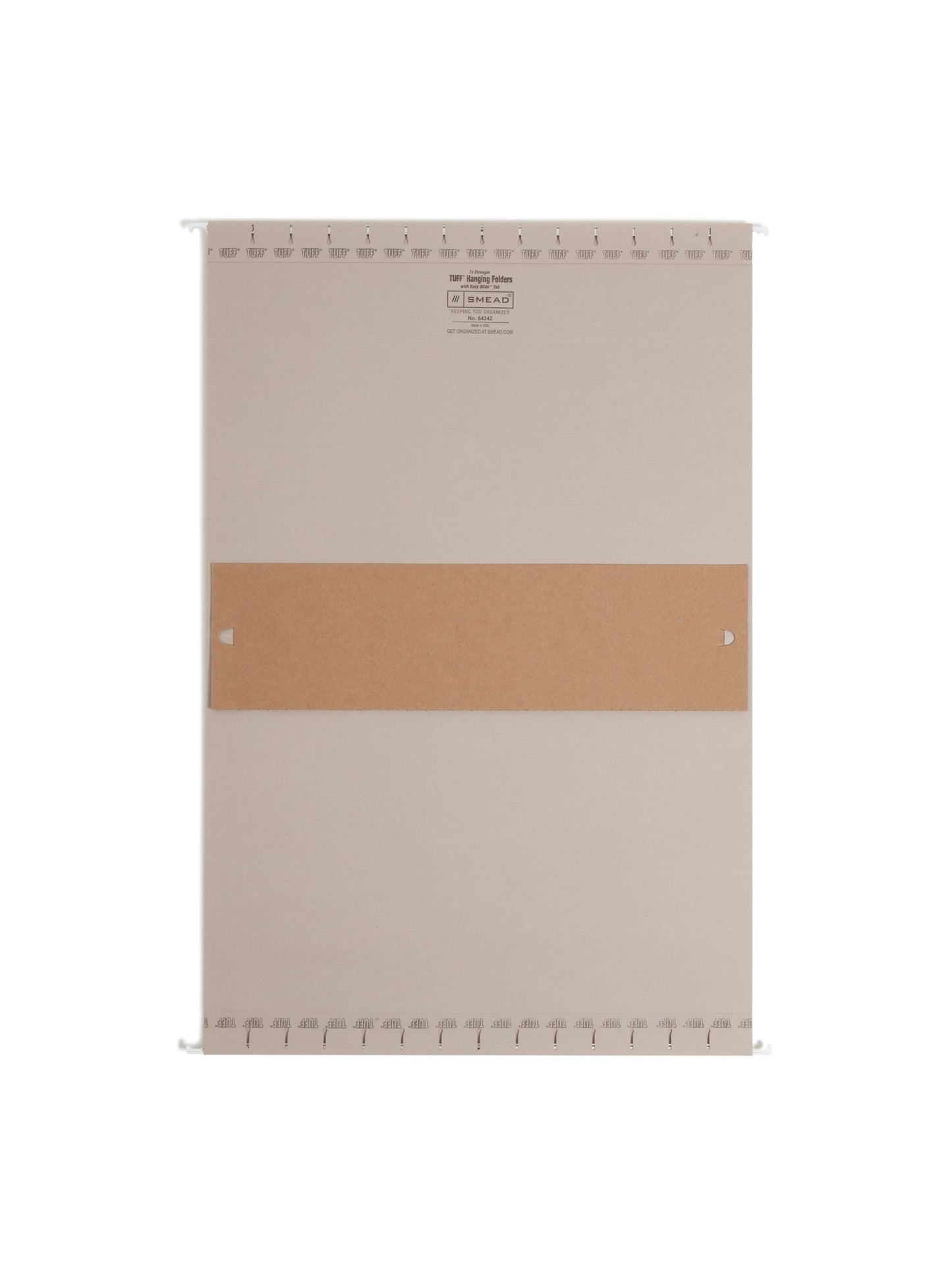 TUFF® Hanging Box Bottom File Folders with Easy Slide® Tabs, 4 inch Expansion, Gray Color, Legal Size, Set of 1, 086486643429