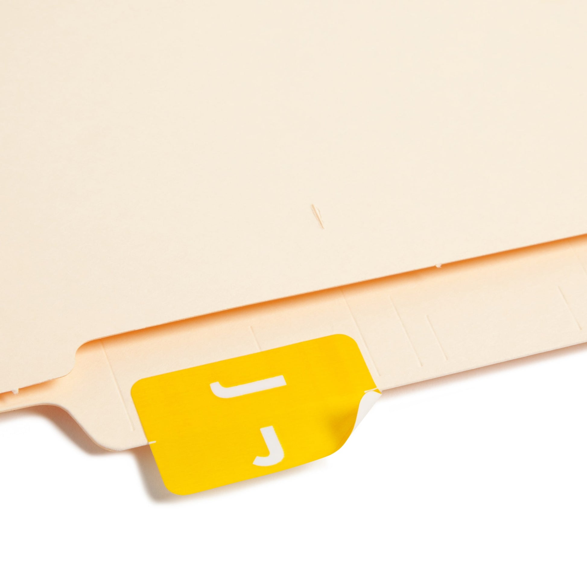 AlphaZ® ACCS Color Coded Alphabetic Labels - Sheets, Yellow Color, 1" X 1-5/8" Size, Set of 100, 086486671804