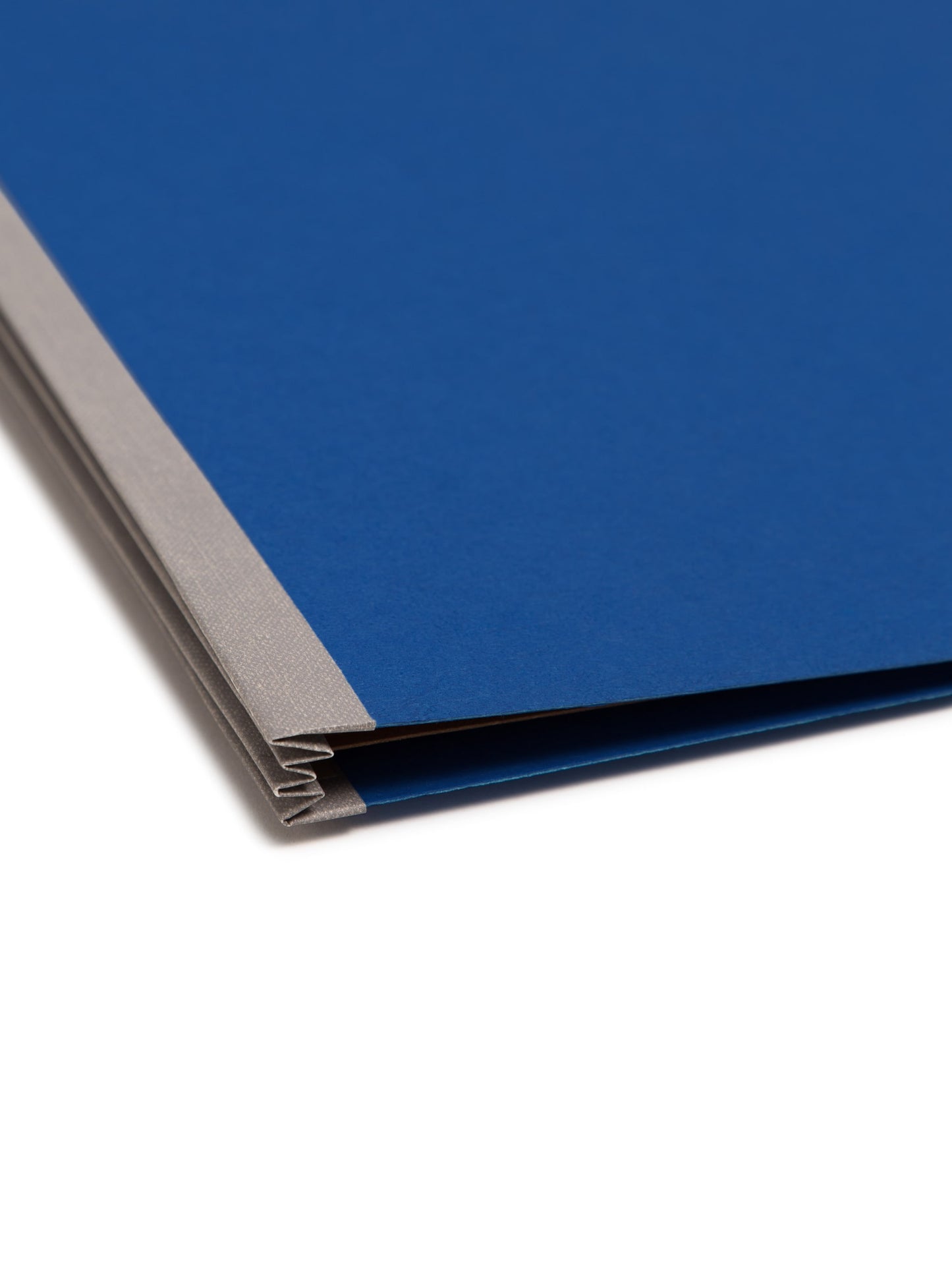 SafeSHIELD® Premium Pressboard Classification File Folders, 2 Dividers, 2 inch Expansion, 2/5-Cut Tab, Dark Blue Color, Legal Size, Set of 10, 30086486192003